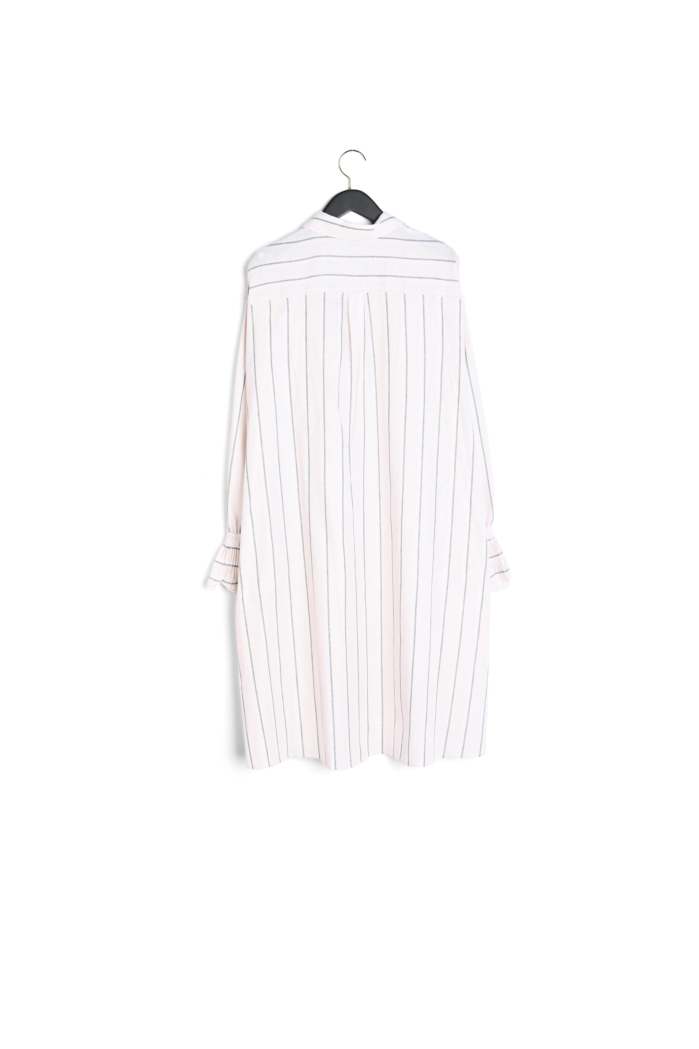 Robe chemise midi coton et lin Faume - seconde main