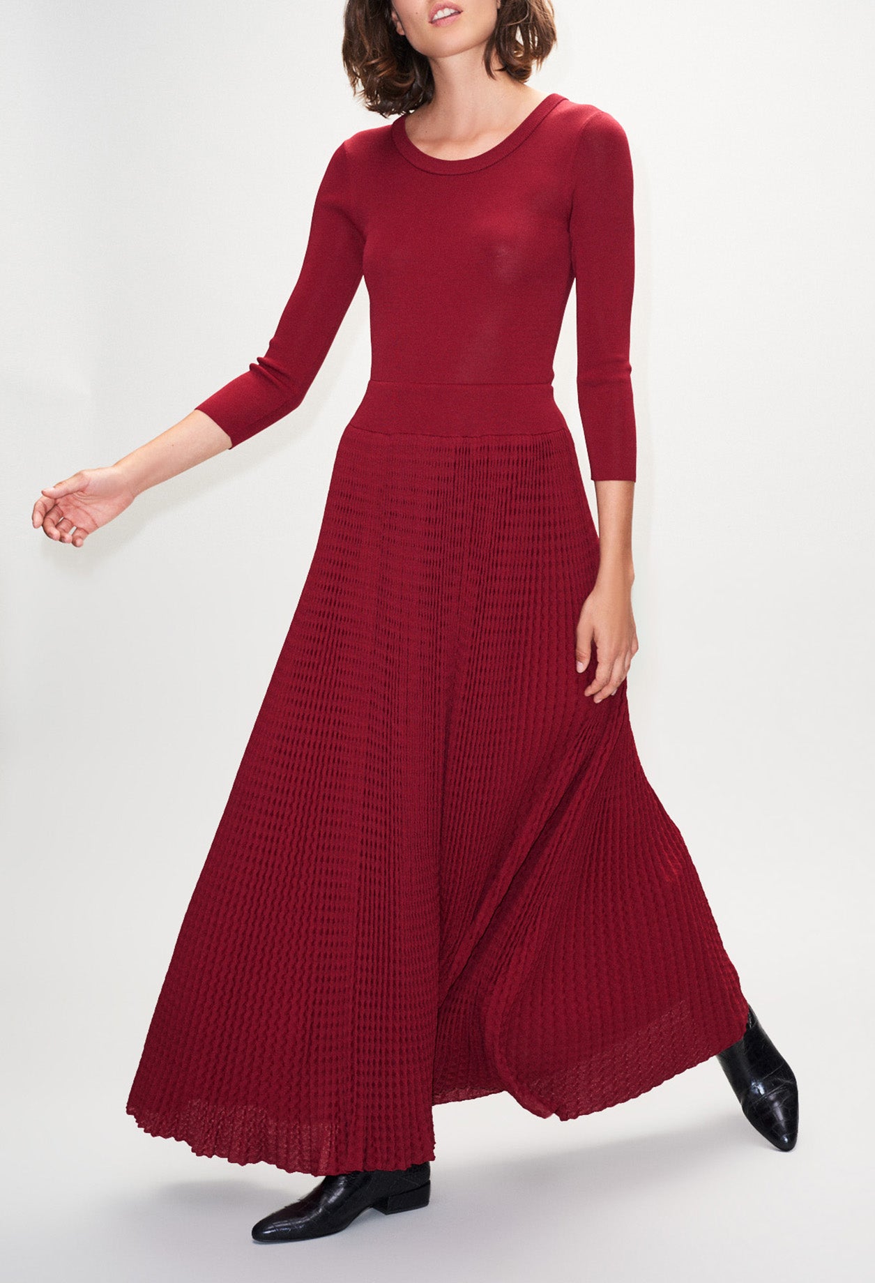 Robe longue en maille Faume - seconde main