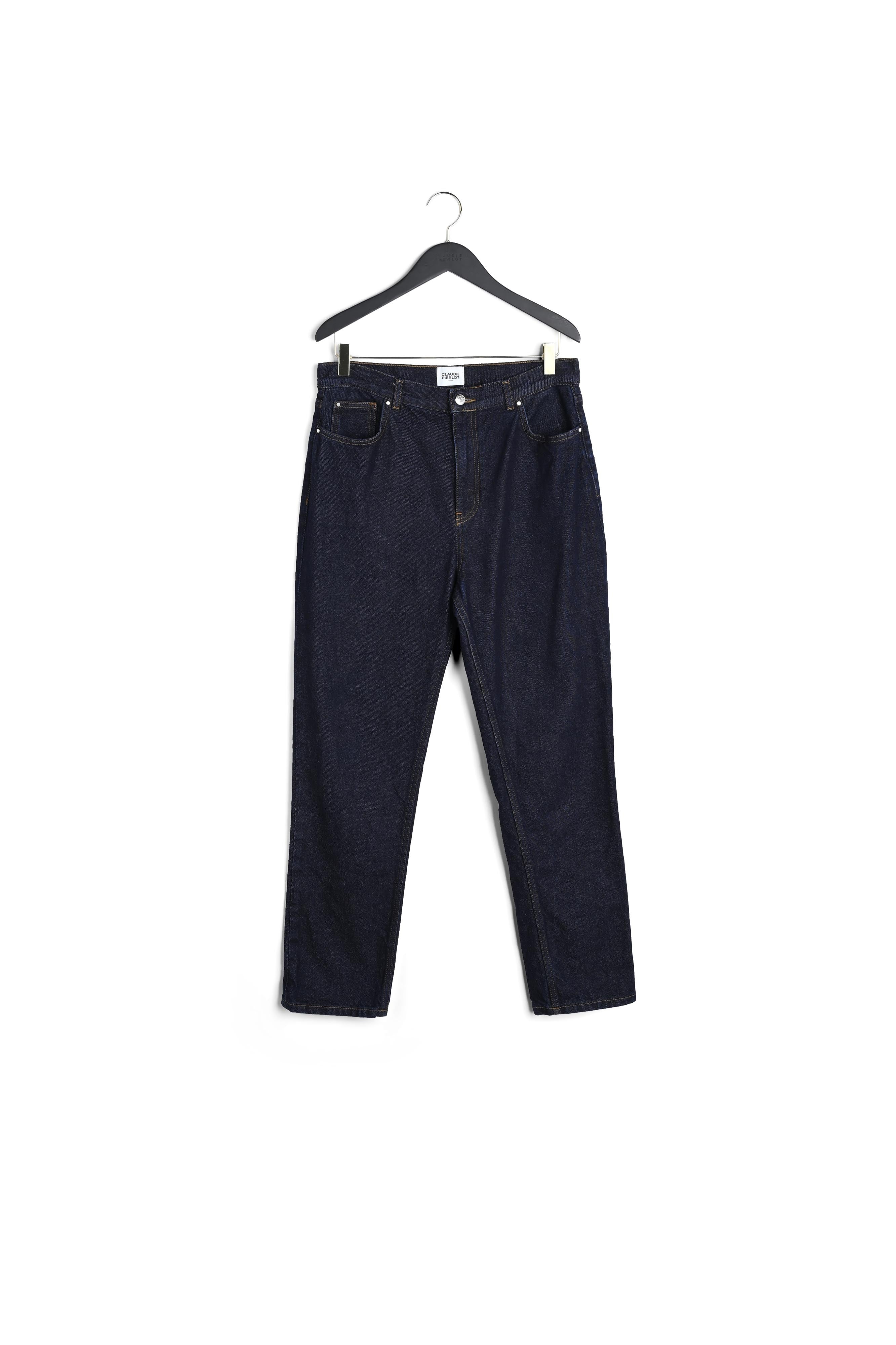 Jean denim brut coupe droite Faume - seconde main