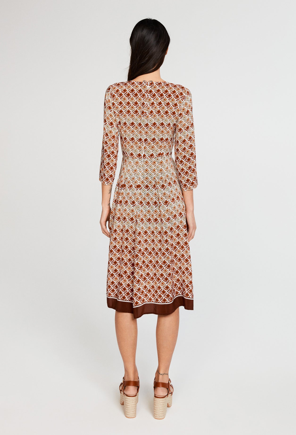 Robe midi à nouer Faume - seconde main