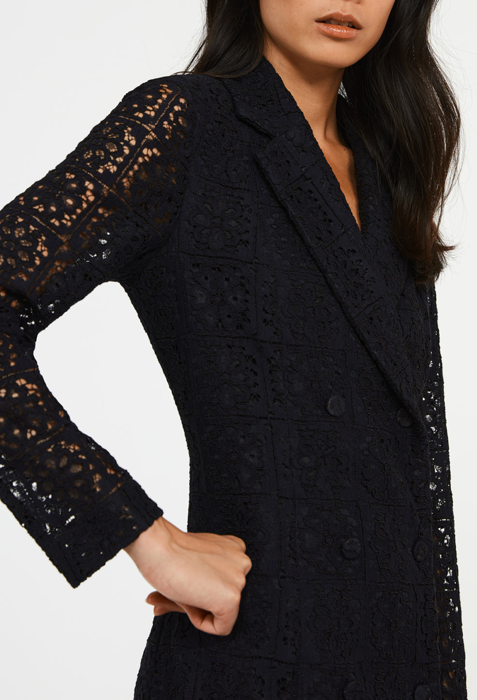 Robe sans manches en transparence Faume - seconde main