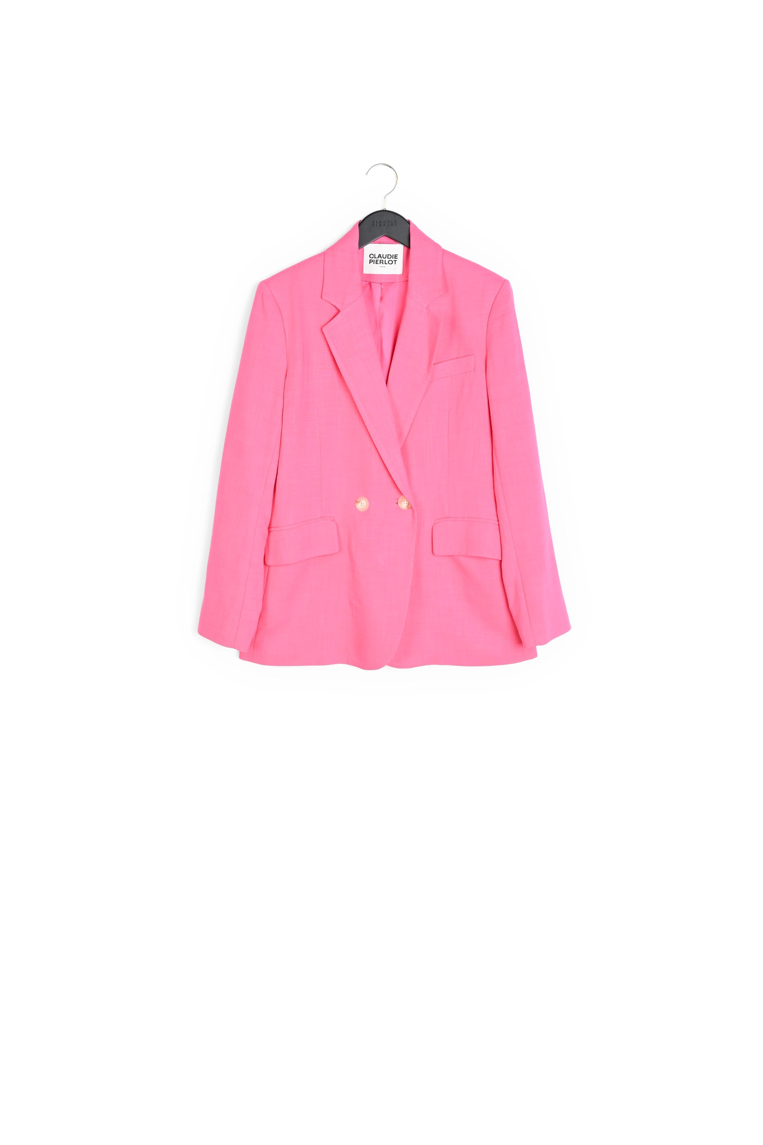 Veste tailleur rose Faume - seconde main
