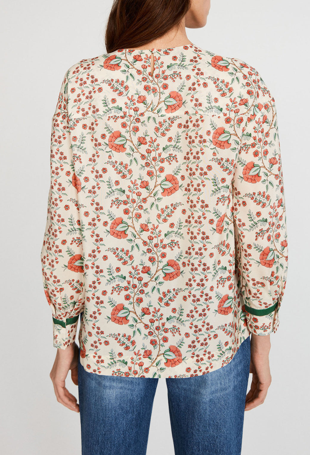 Blouse fleurie Faume - seconde main