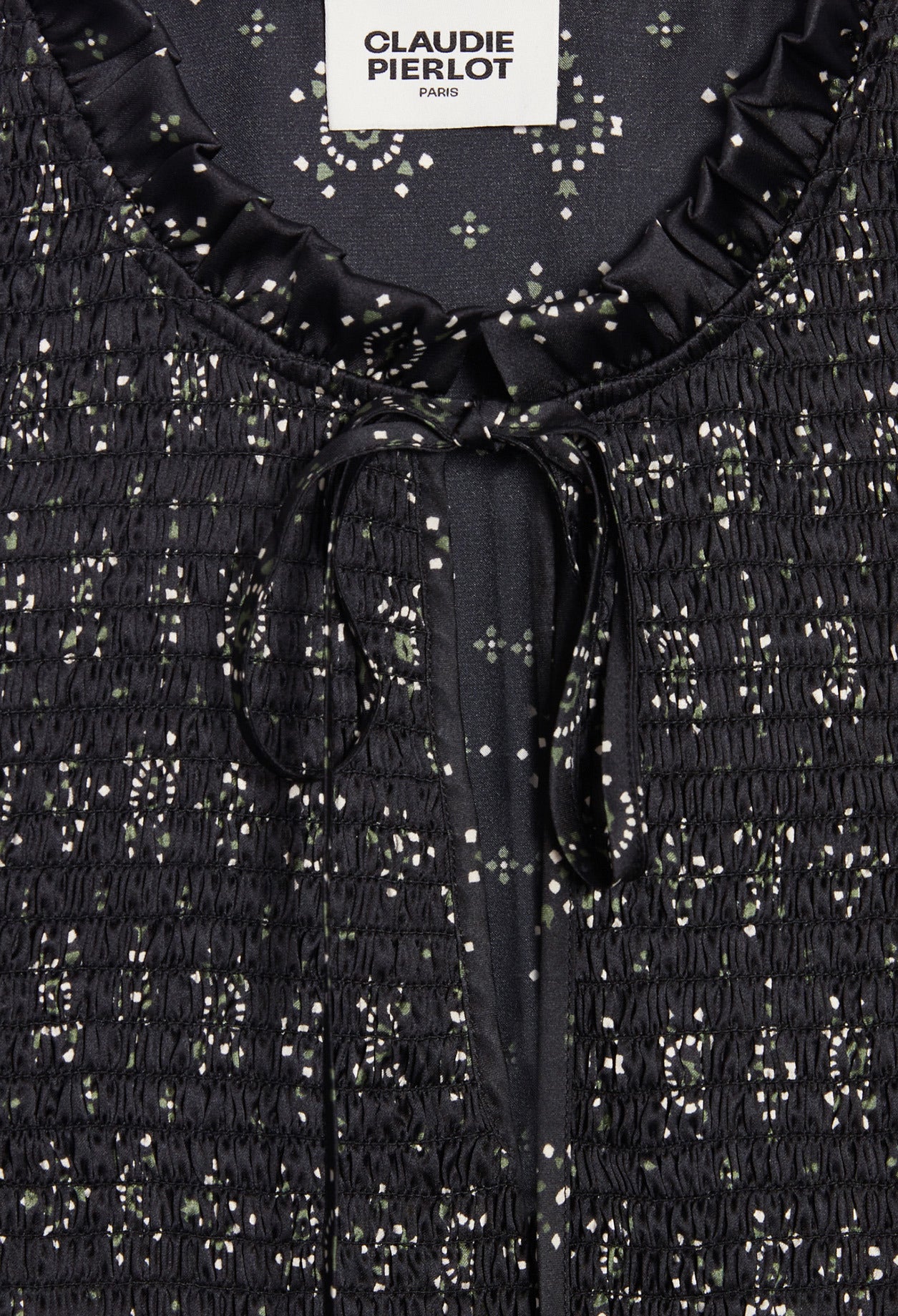 Top à motifs Faume - seconde main