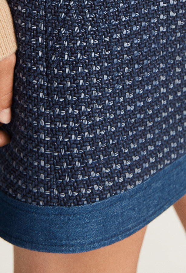 Jupe en tweed Faume - seconde main