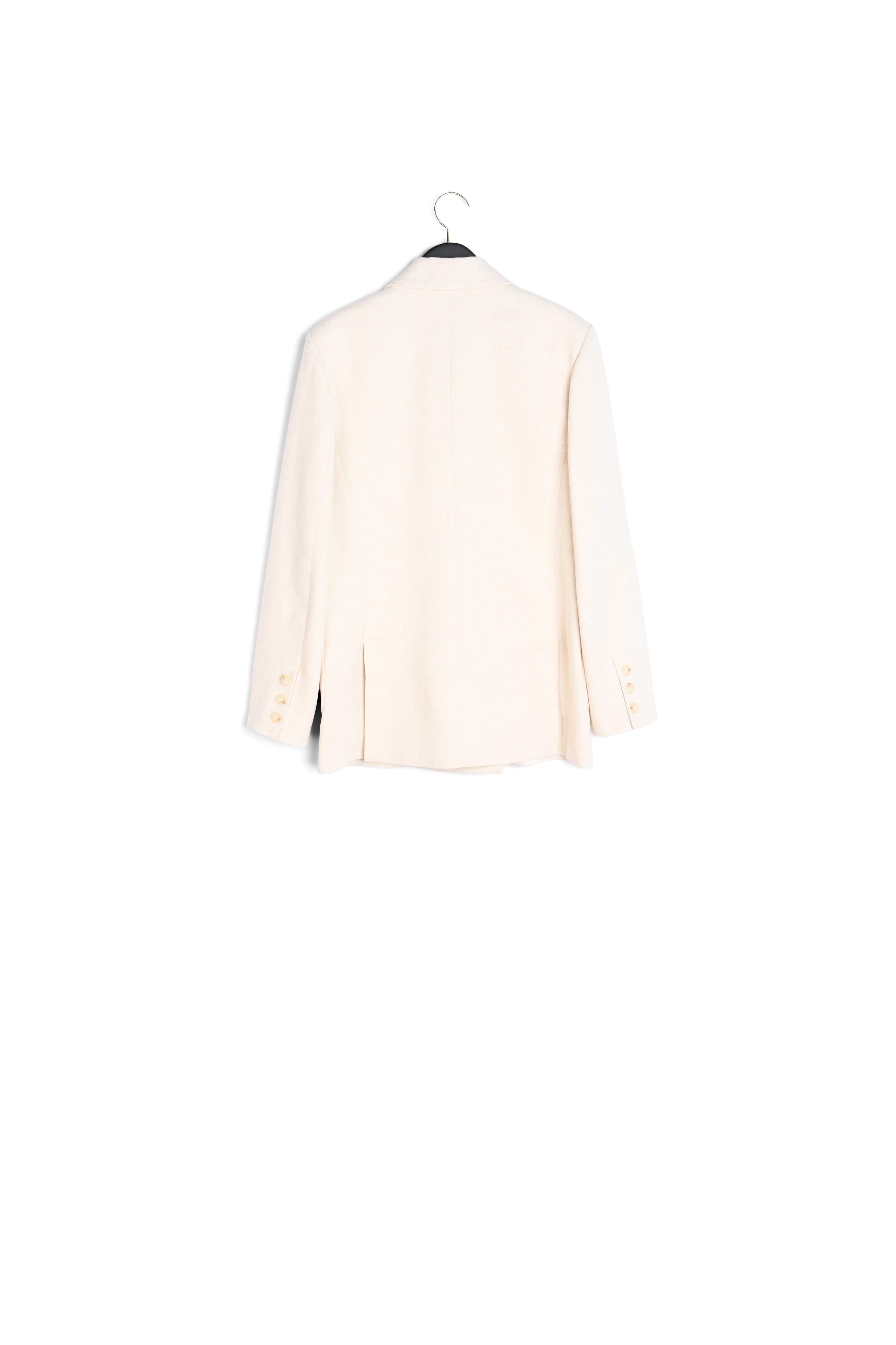 Veste tailleur beige Faume - seconde main