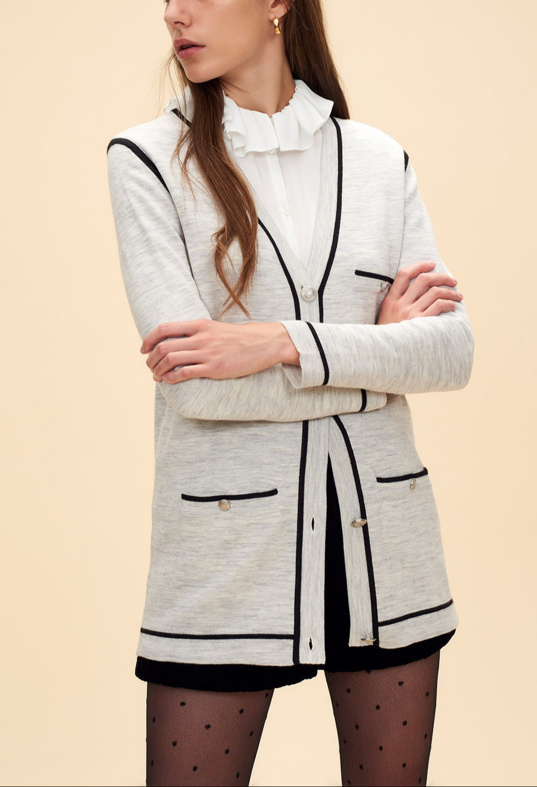 Chemise écru fluide Faume - seconde main