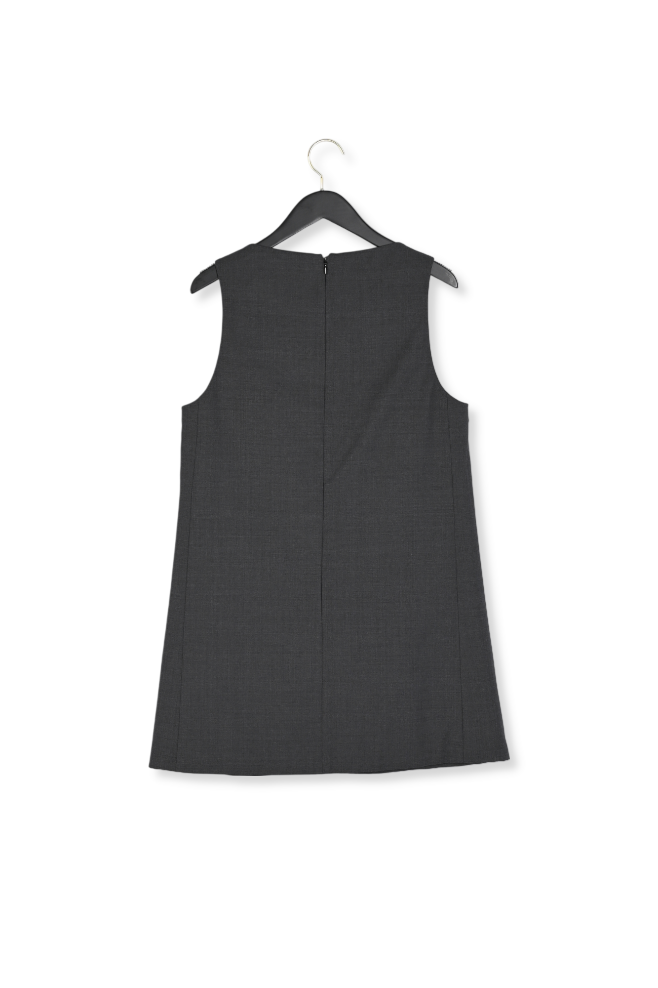 Robe courte gris chiné Faume - seconde main