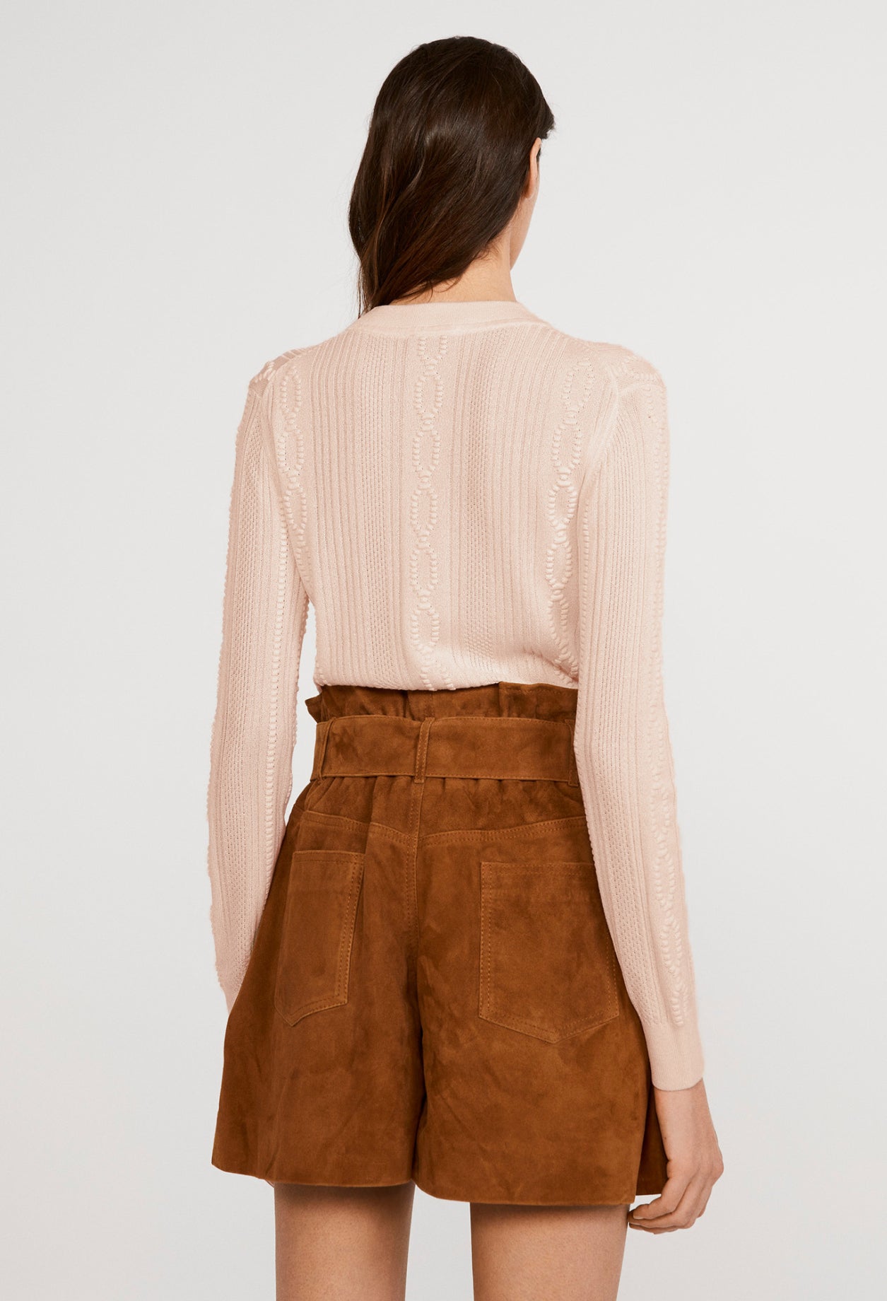 Cardigan court Faume - seconde main