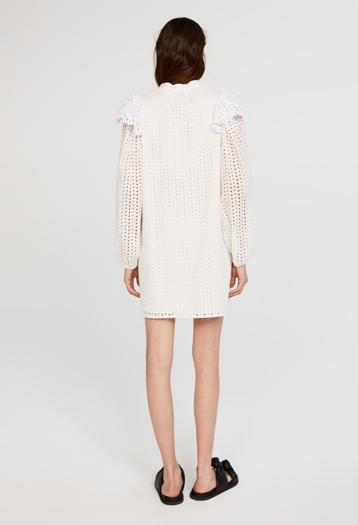 Robe trapèze ajourée Faume - seconde main