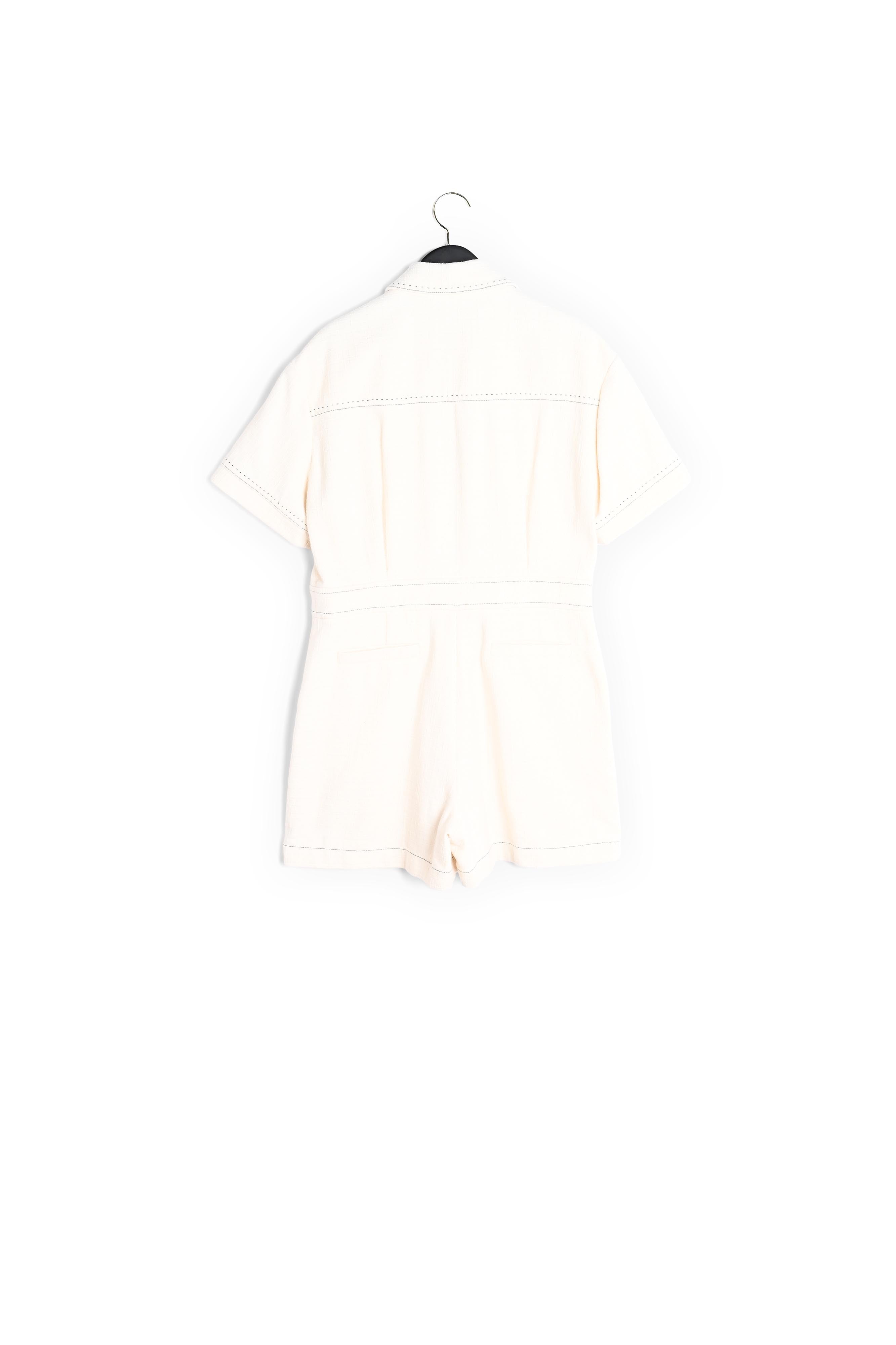 Combi-short blanche Faume - seconde main