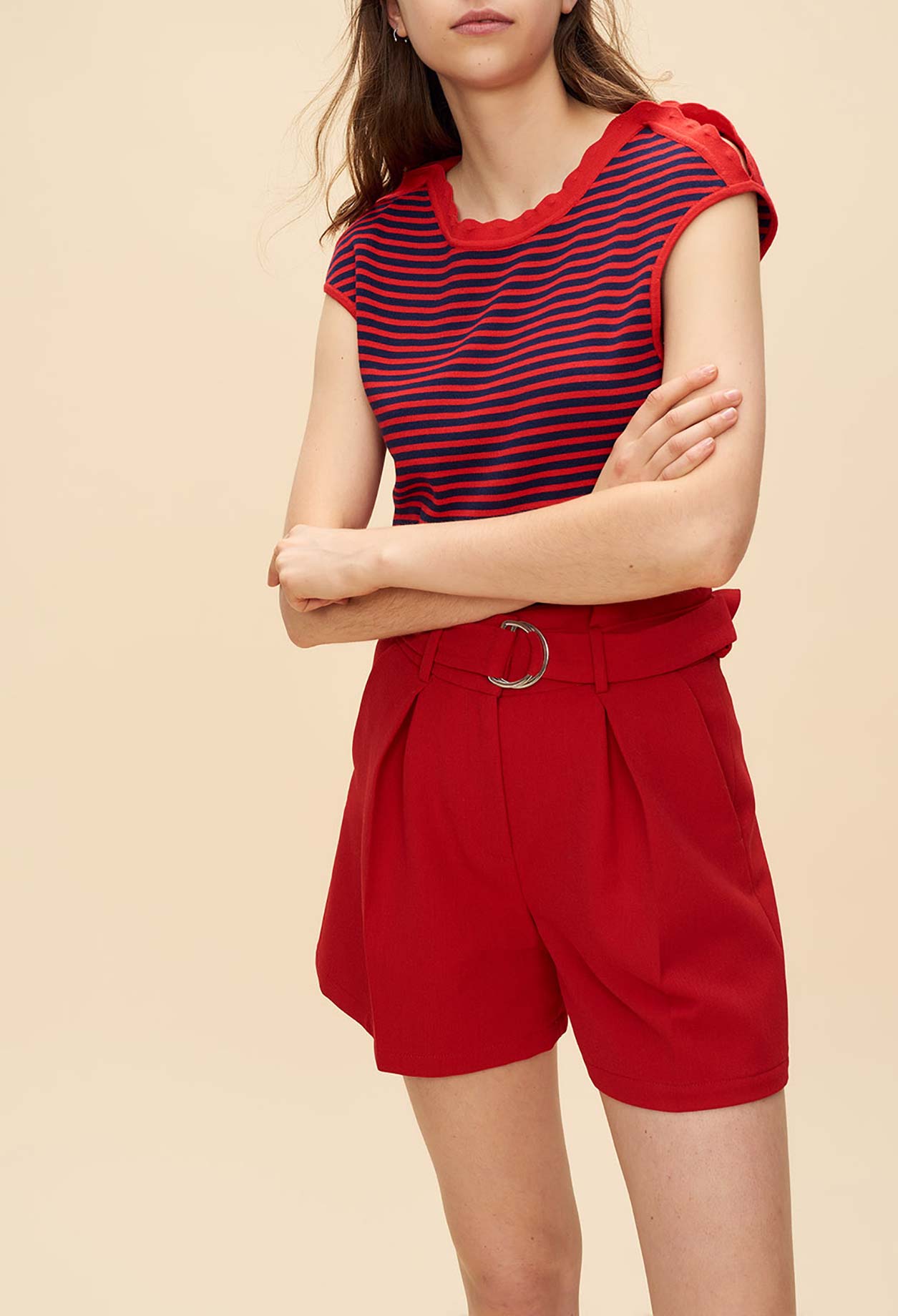 Pull entreouvert sur l'épaule Faume - seconde main