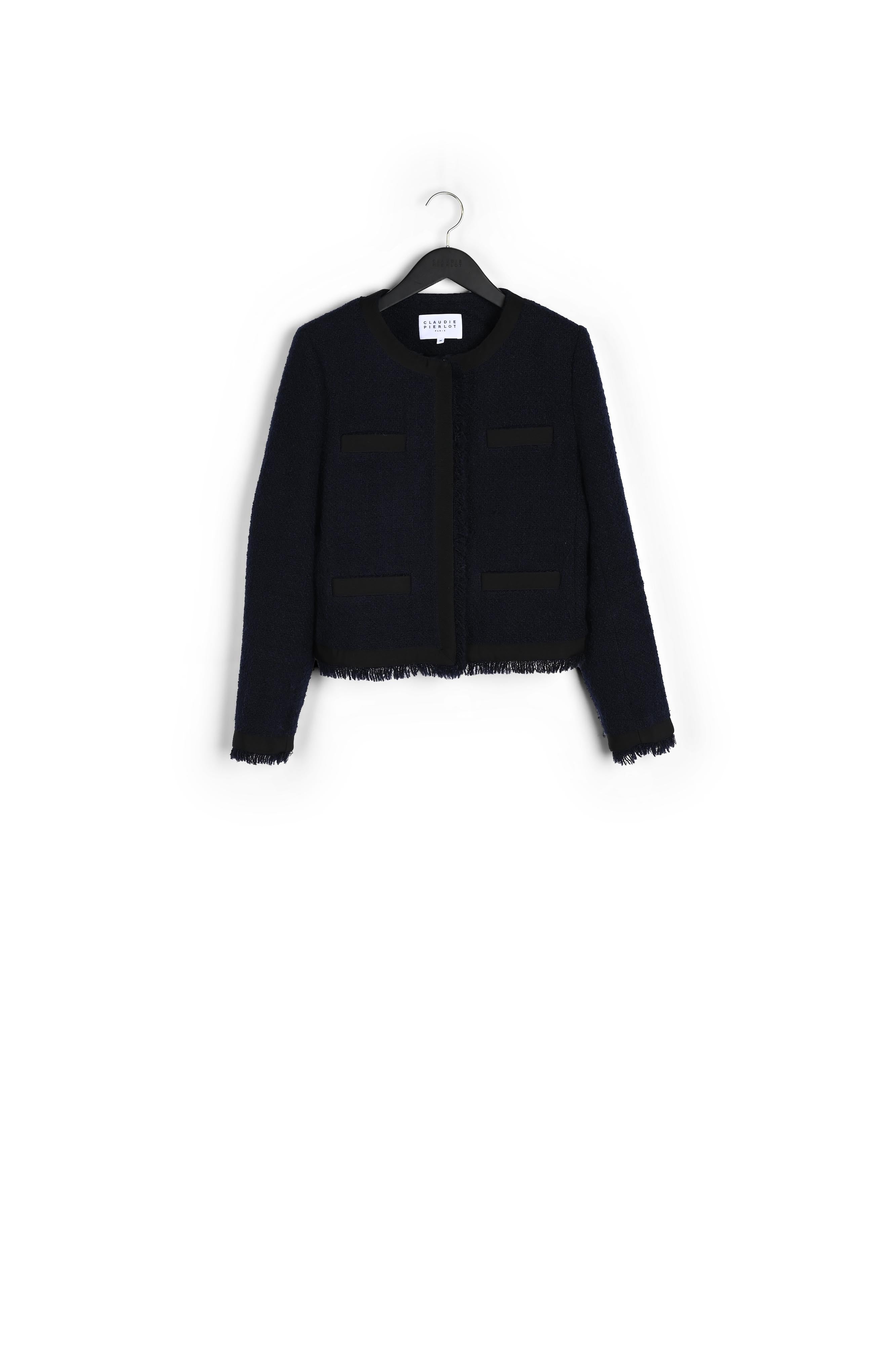 Veste courte en tweed Faume - seconde main