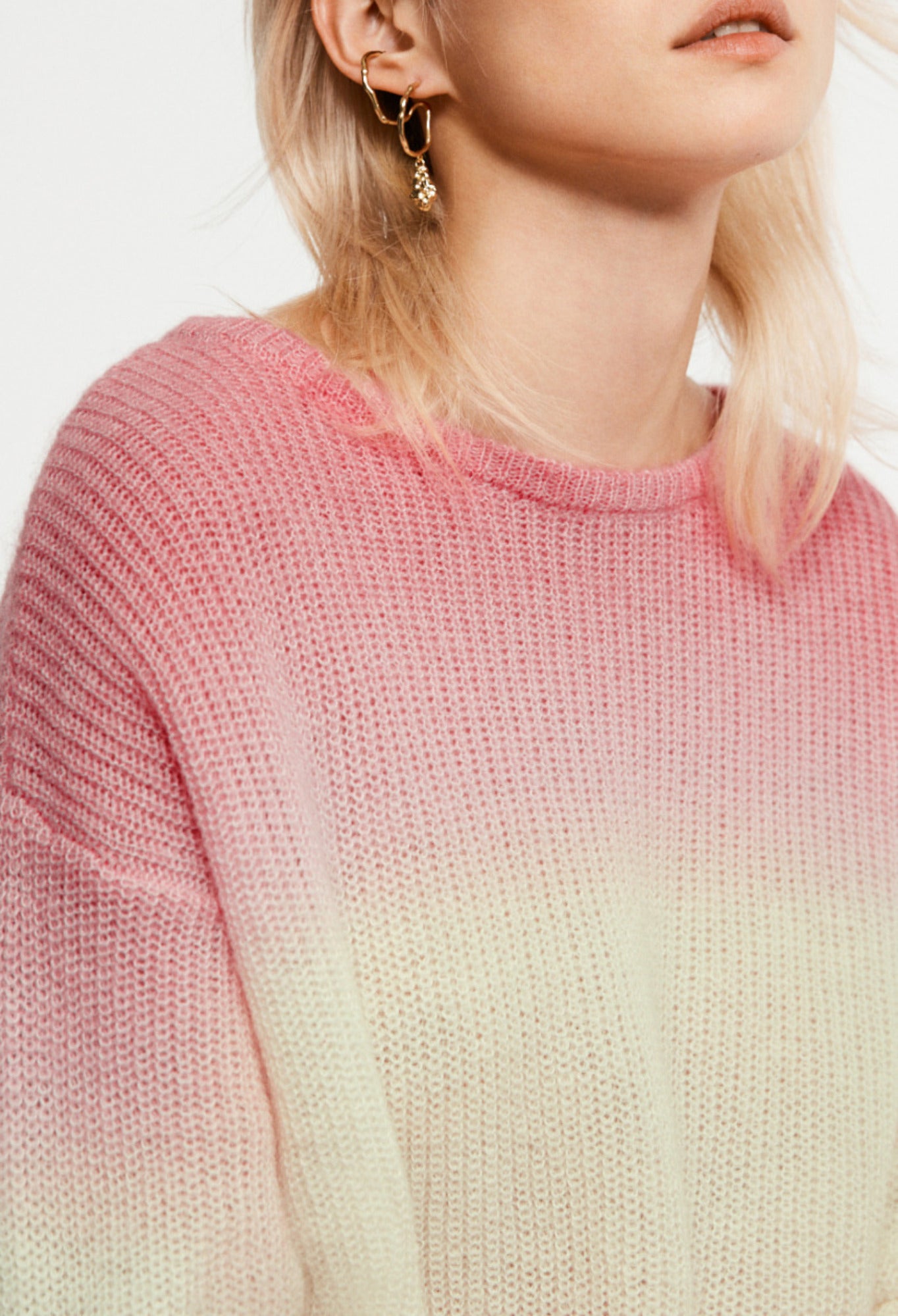 Pull large en laine traçable Faume - seconde main