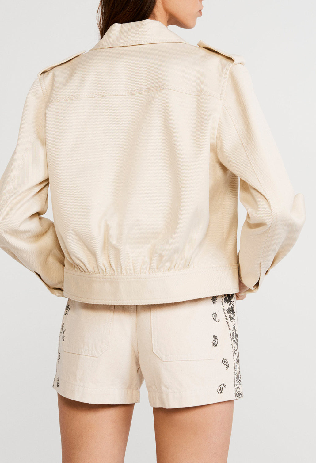 Veste style blouson en coton biologique Faume - seconde main