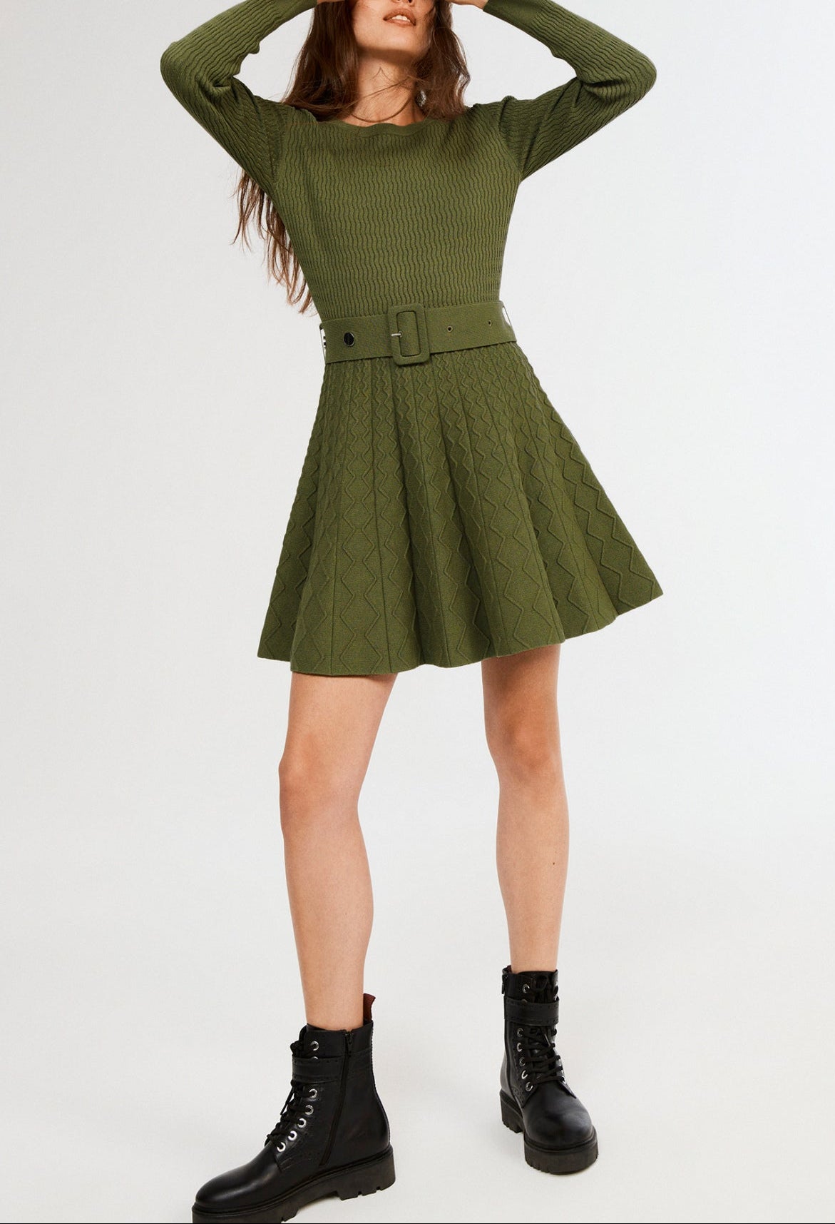 Robe courte en maille Faume - seconde main