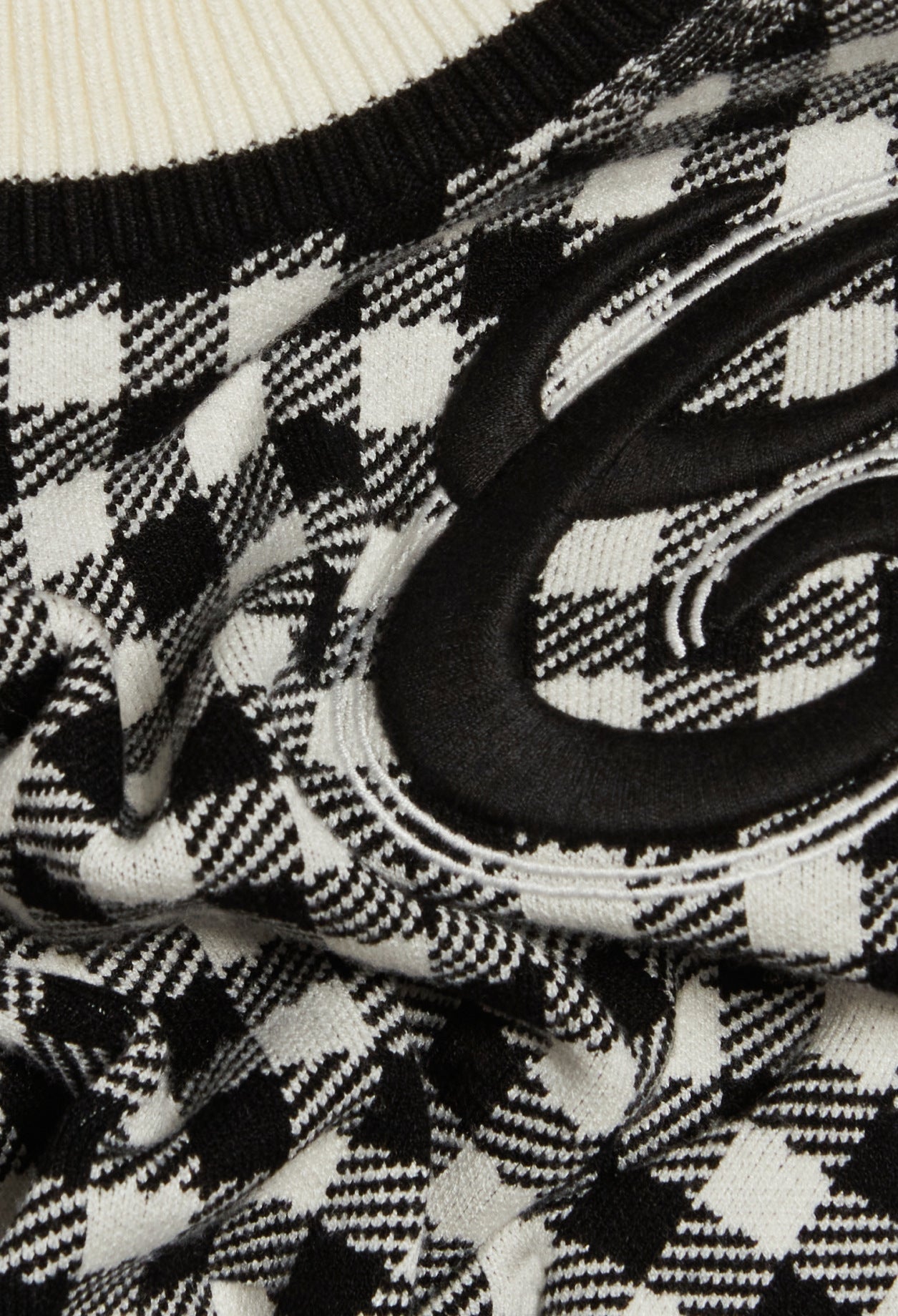 Pull sans manches carreaux bicolore Faume - seconde main