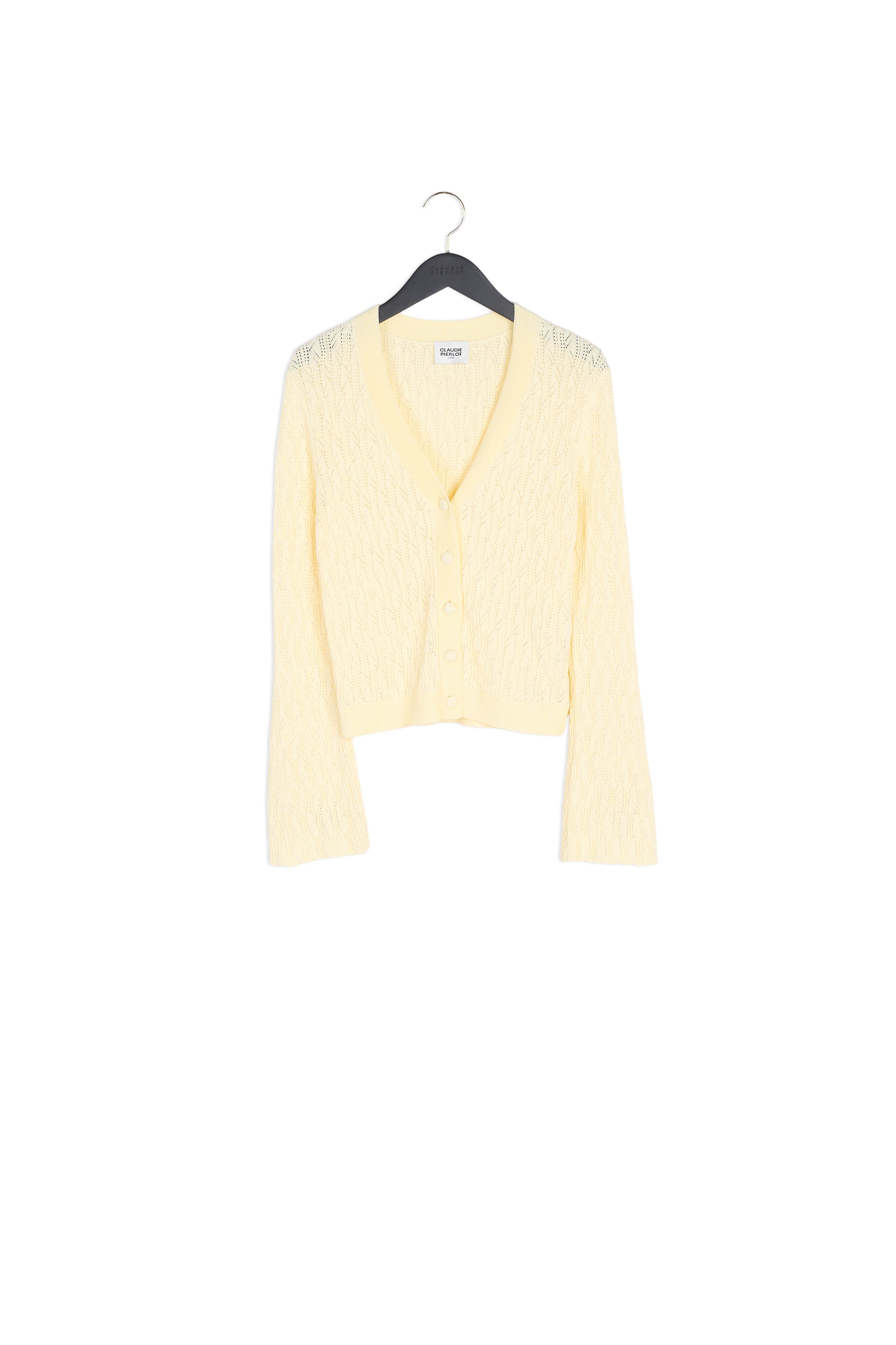 Cardigan points fantaisies Faume - seconde main