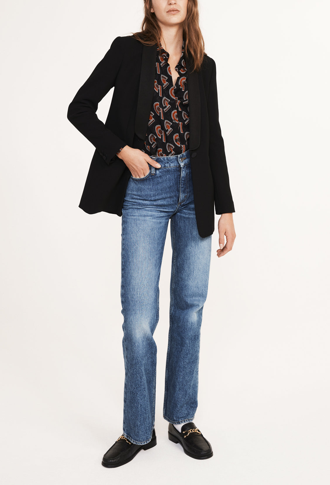 Chemise imprimée Faume - seconde main