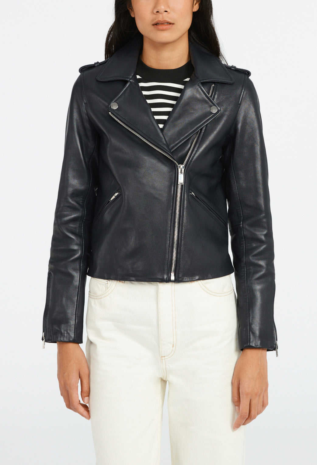 Blouson cuir Faume - seconde main