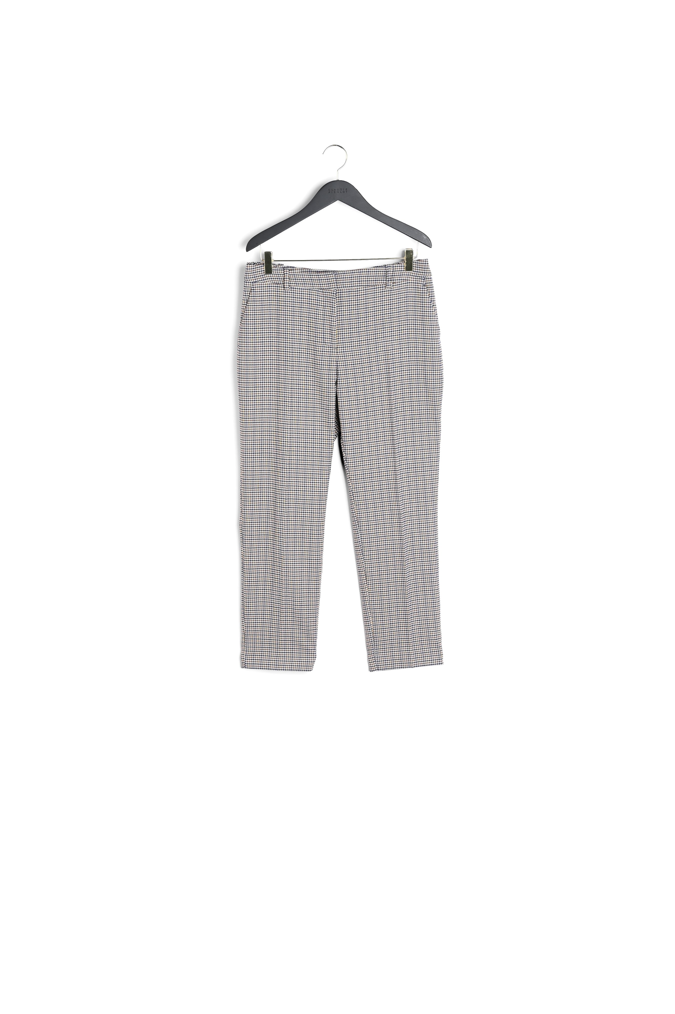 Pantalon tailleur à carreaux Faume - seconde main