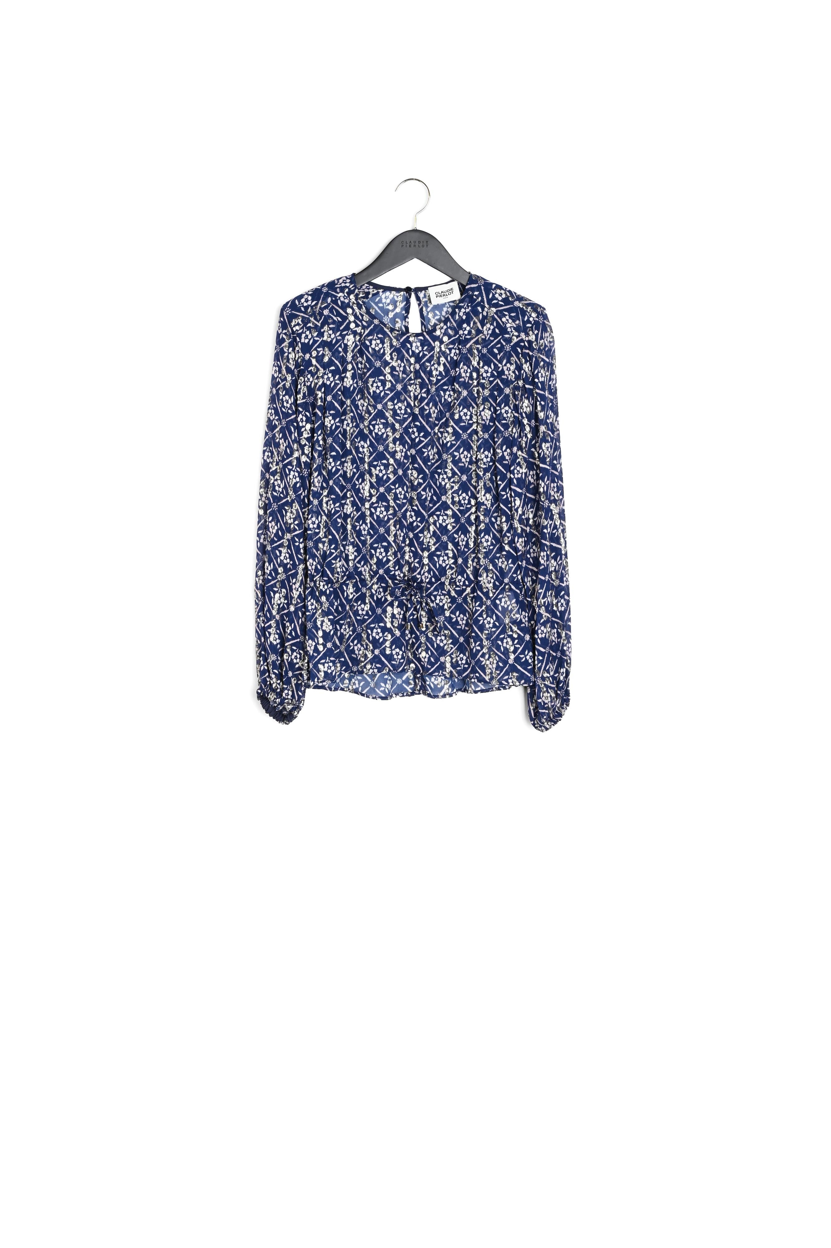 Blouse à motifs fleuris Faume - seconde main