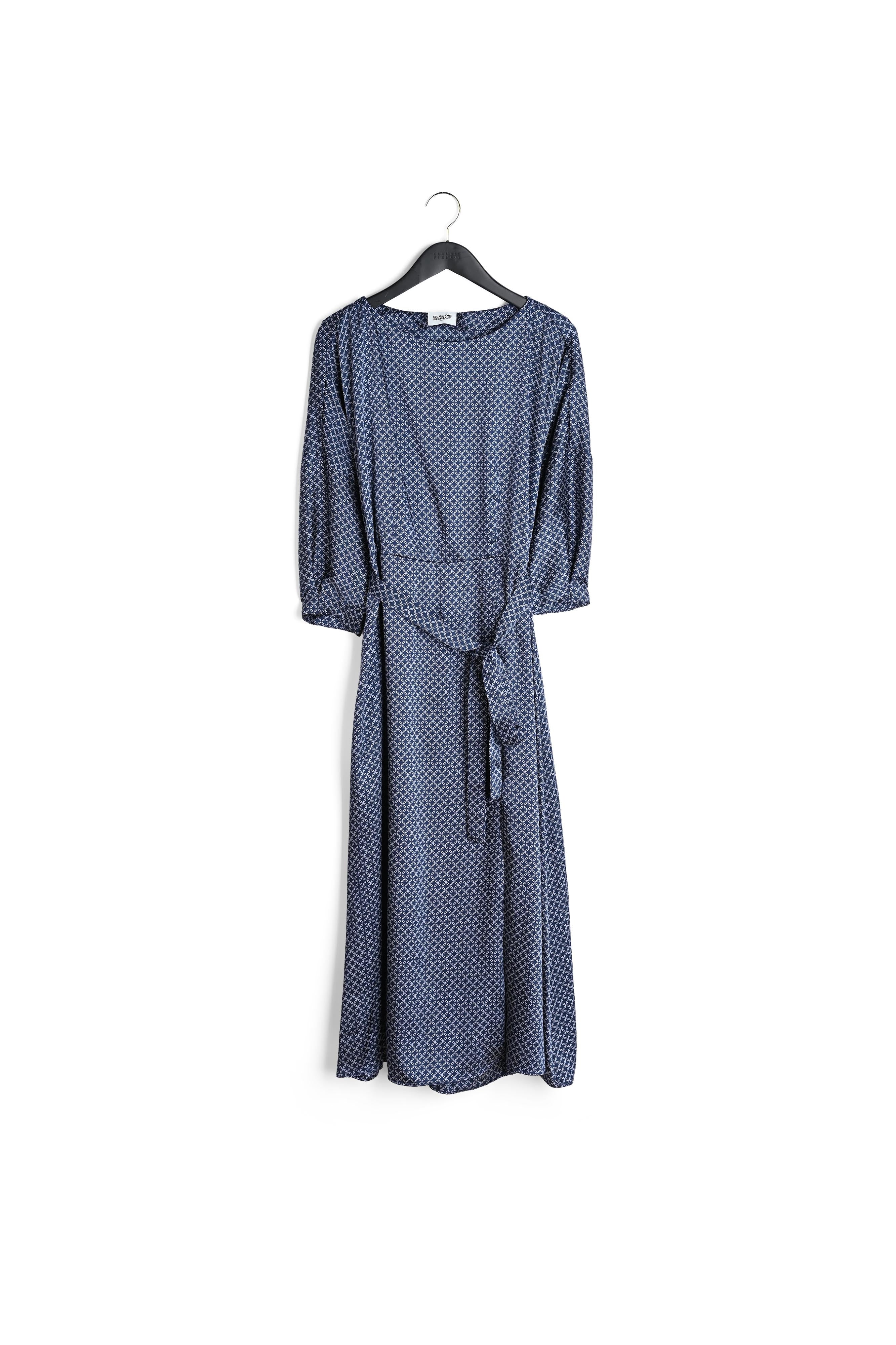 Robe longue à motifs géométrique Faume - seconde main