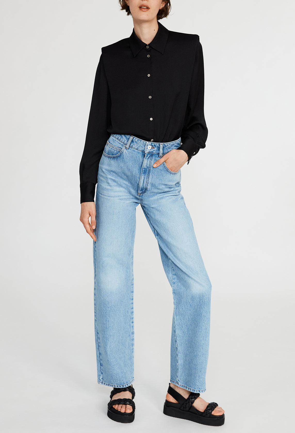 Blouse polyester Faume - seconde main