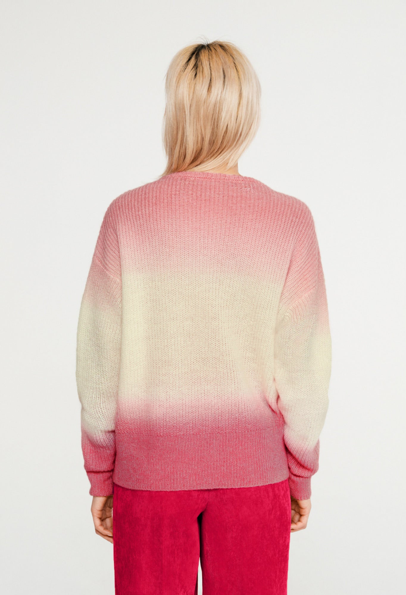 Pull large en laine traçable Faume - seconde main