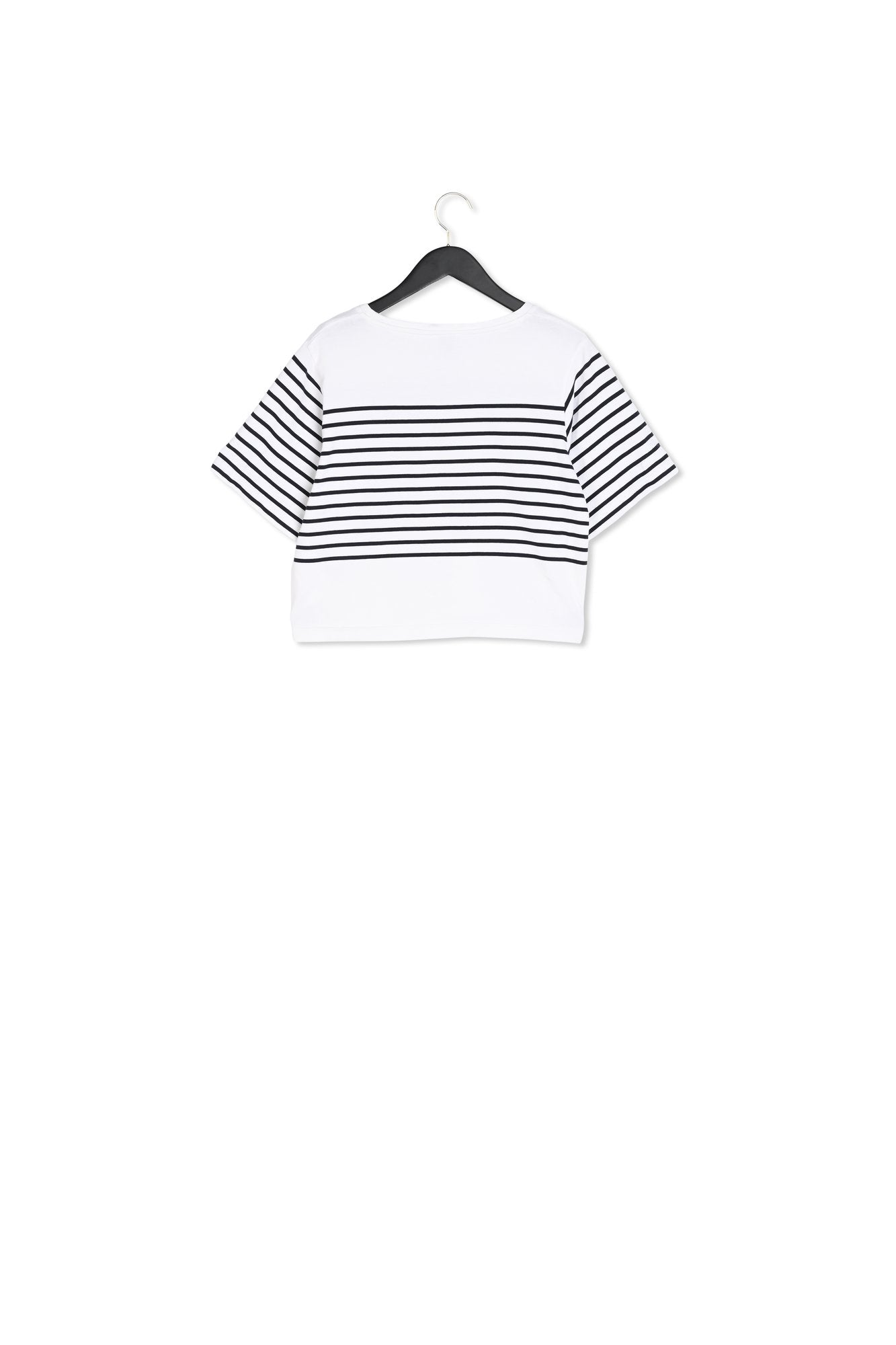 T-shirt rayures écru Faume - seconde main