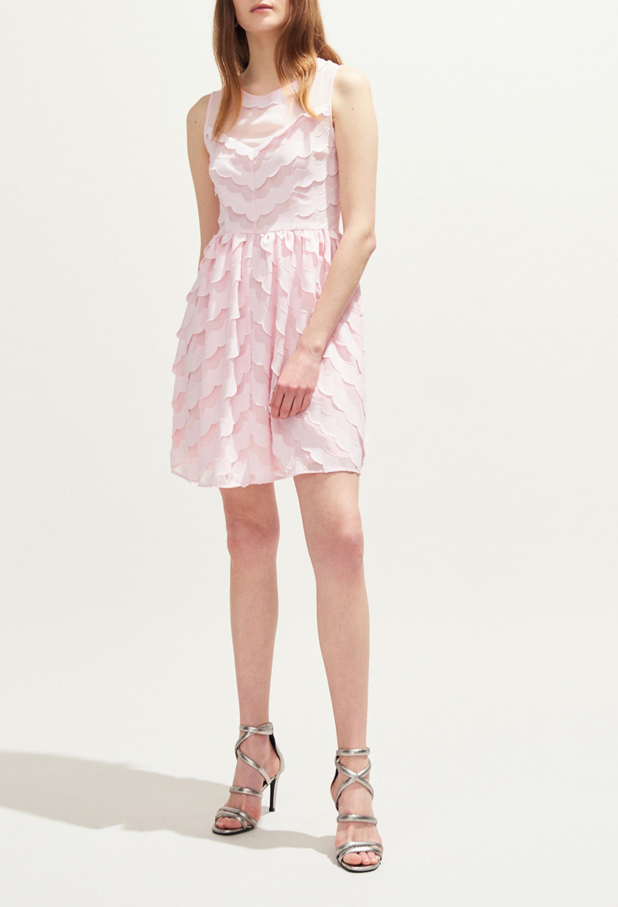 Robe sans manches en transparence Faume - seconde main