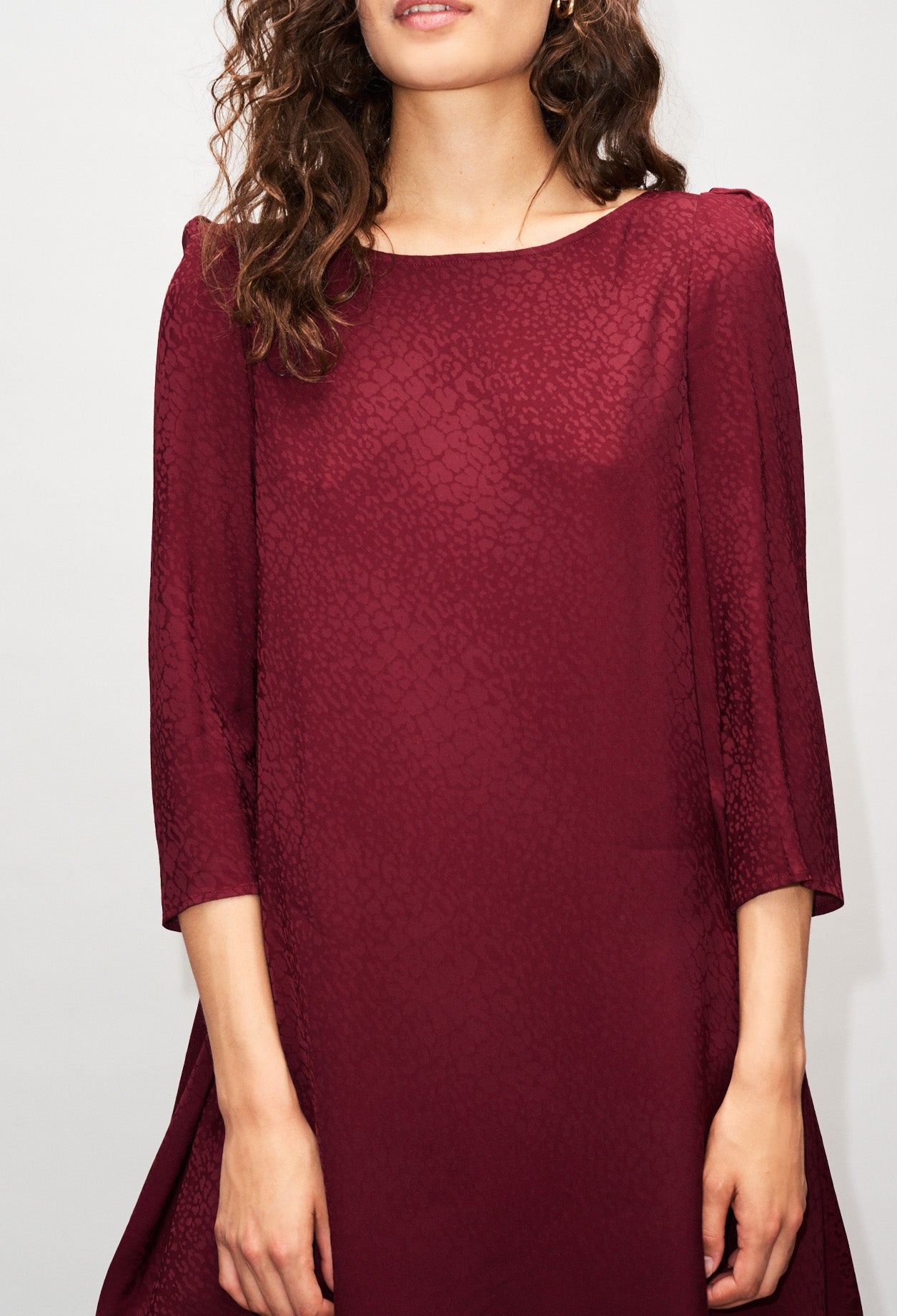 Robe Rififi jacquard Faume - seconde main