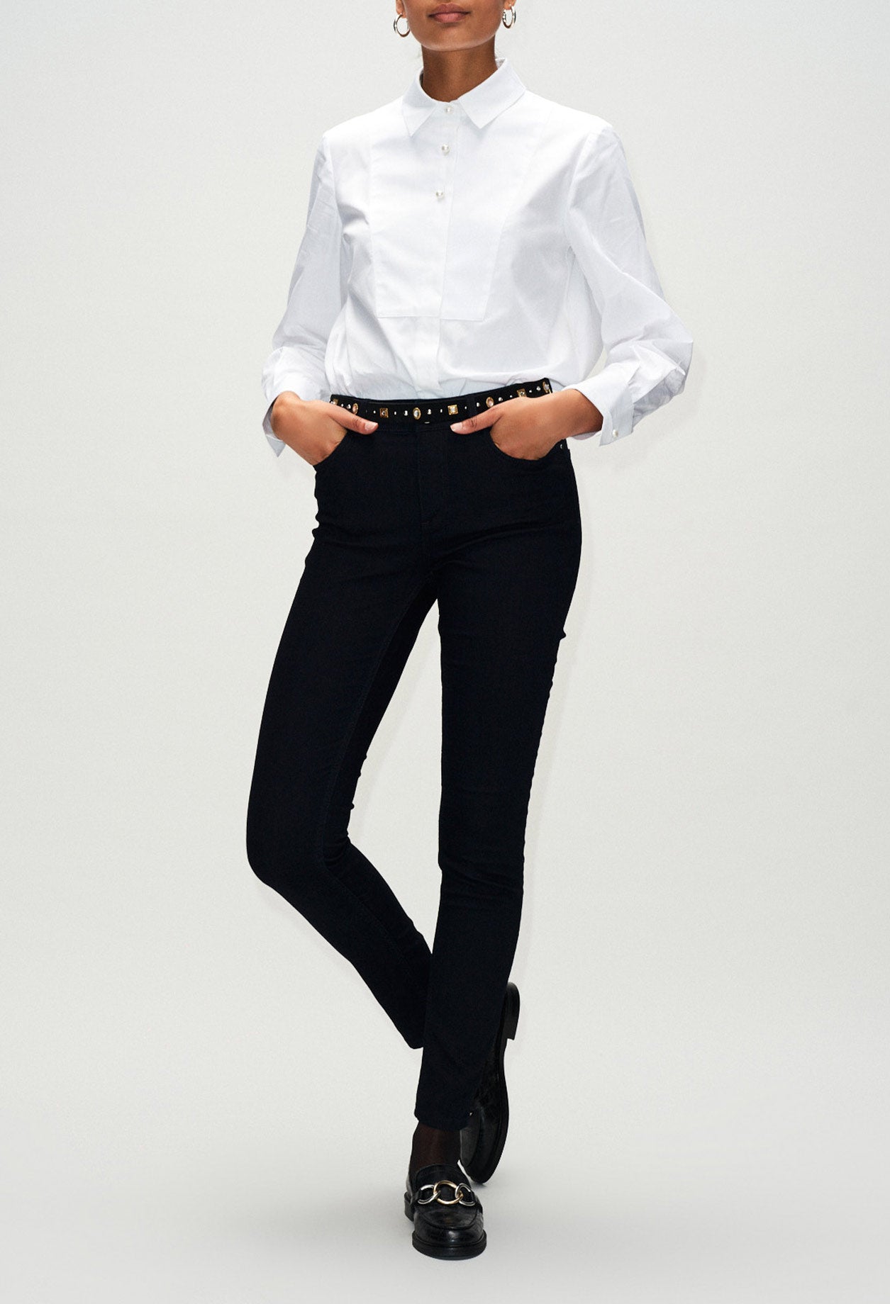 Jean skinny noir Faume - seconde main