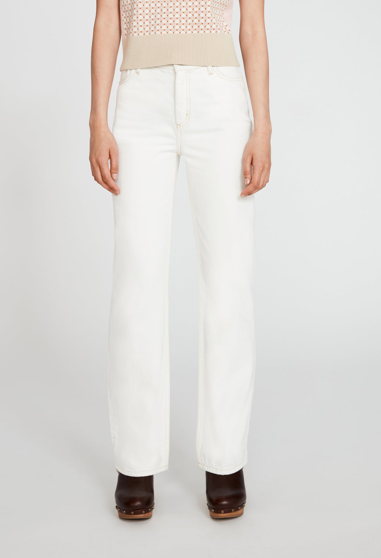 Jean écru droit Faume - seconde main