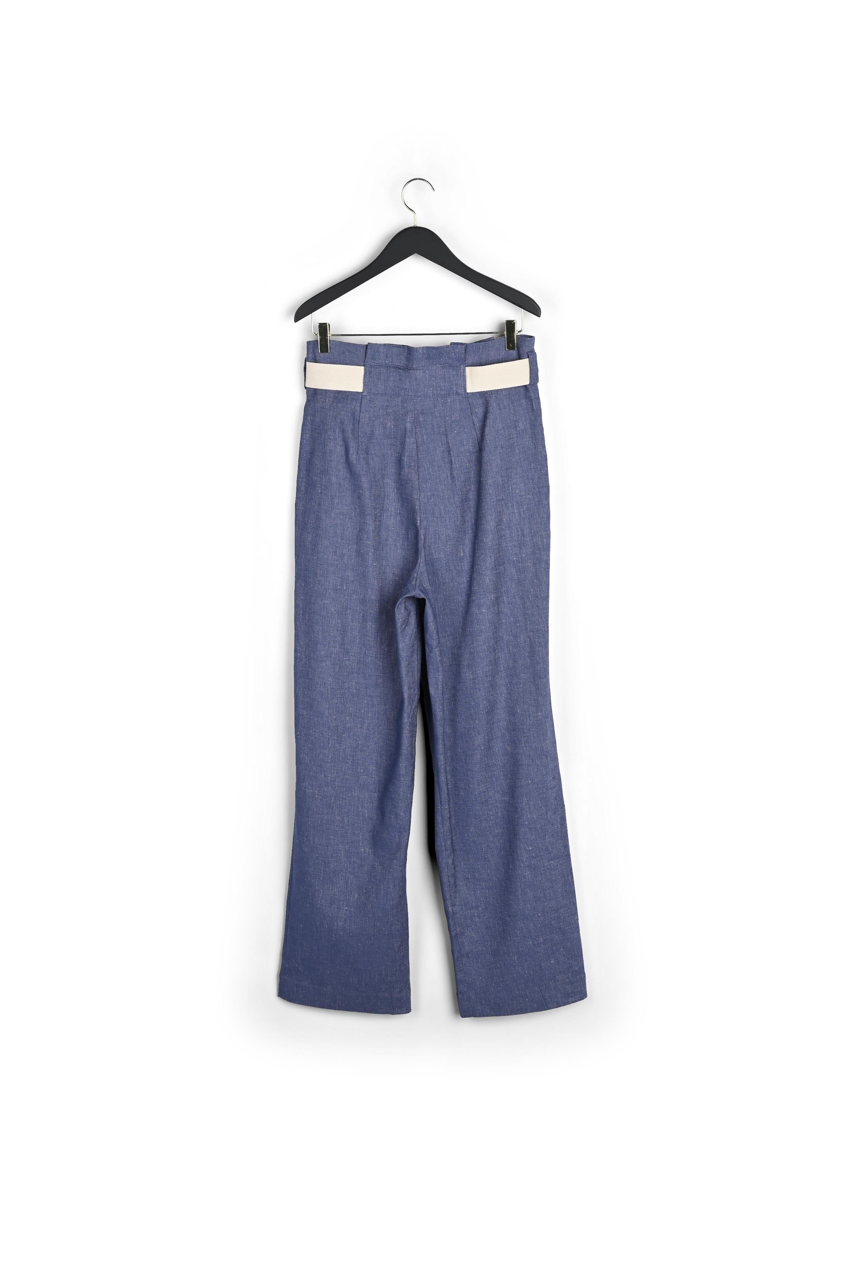 Pantalon paperbag taille haute Faume - seconde main