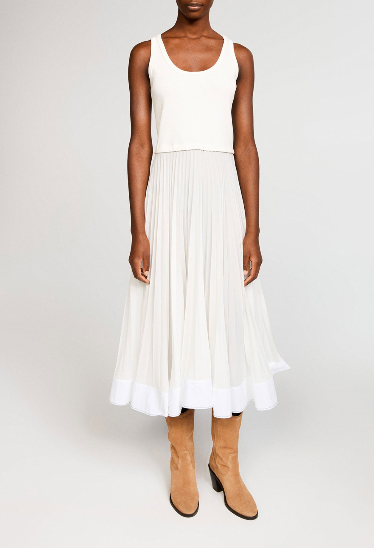 Robe longue bimatière Faume - seconde main