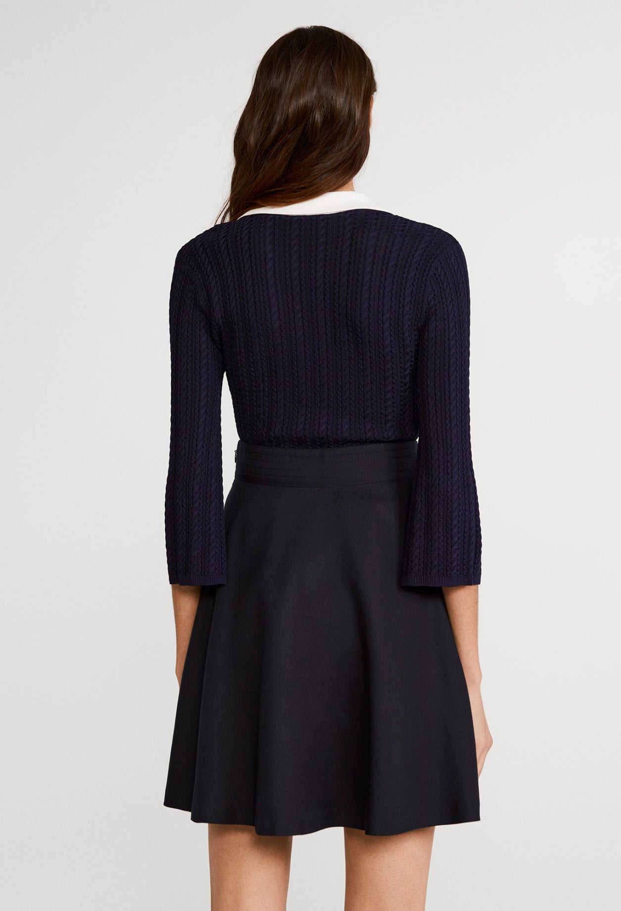 Top manches courtes en maille Faume - seconde main