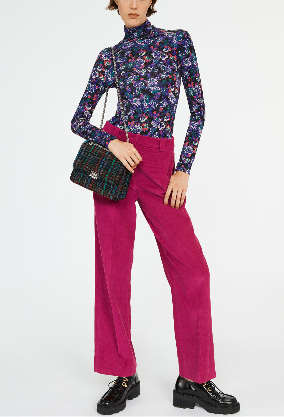 Pantalon large velours Faume - seconde main