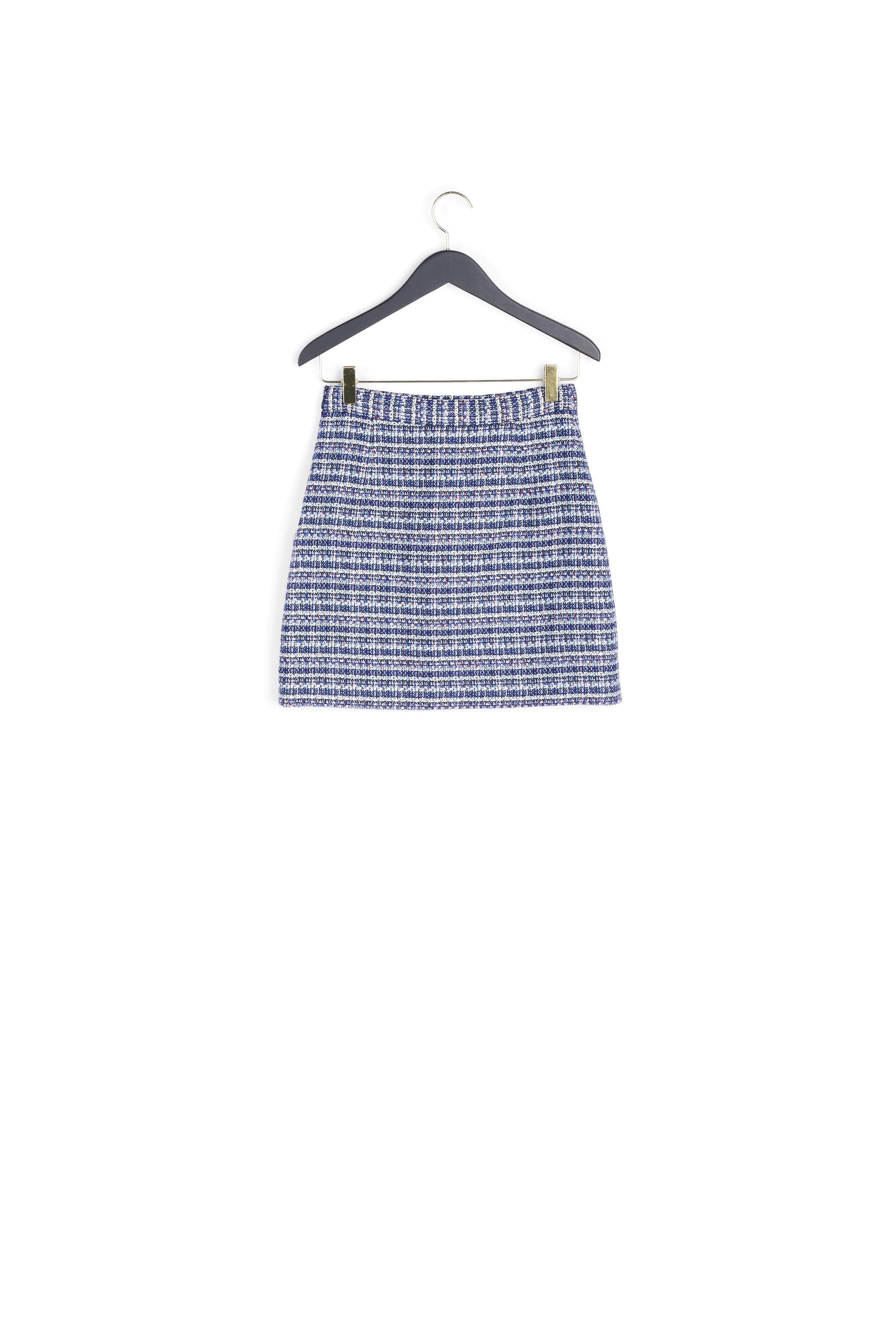 Jupe droite en tweed Faume - seconde main