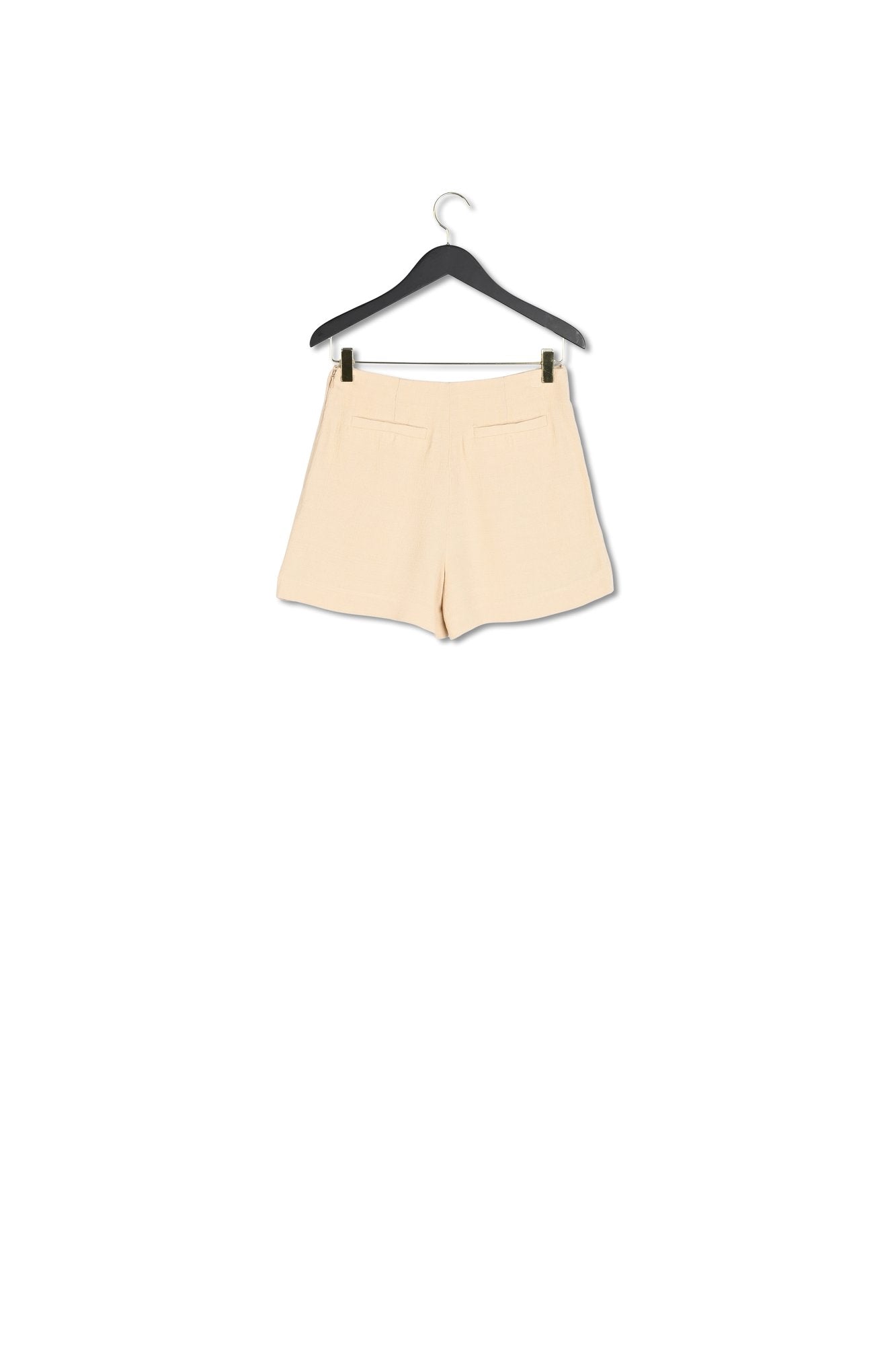 Jupe short portefeuille beige Faume - seconde main