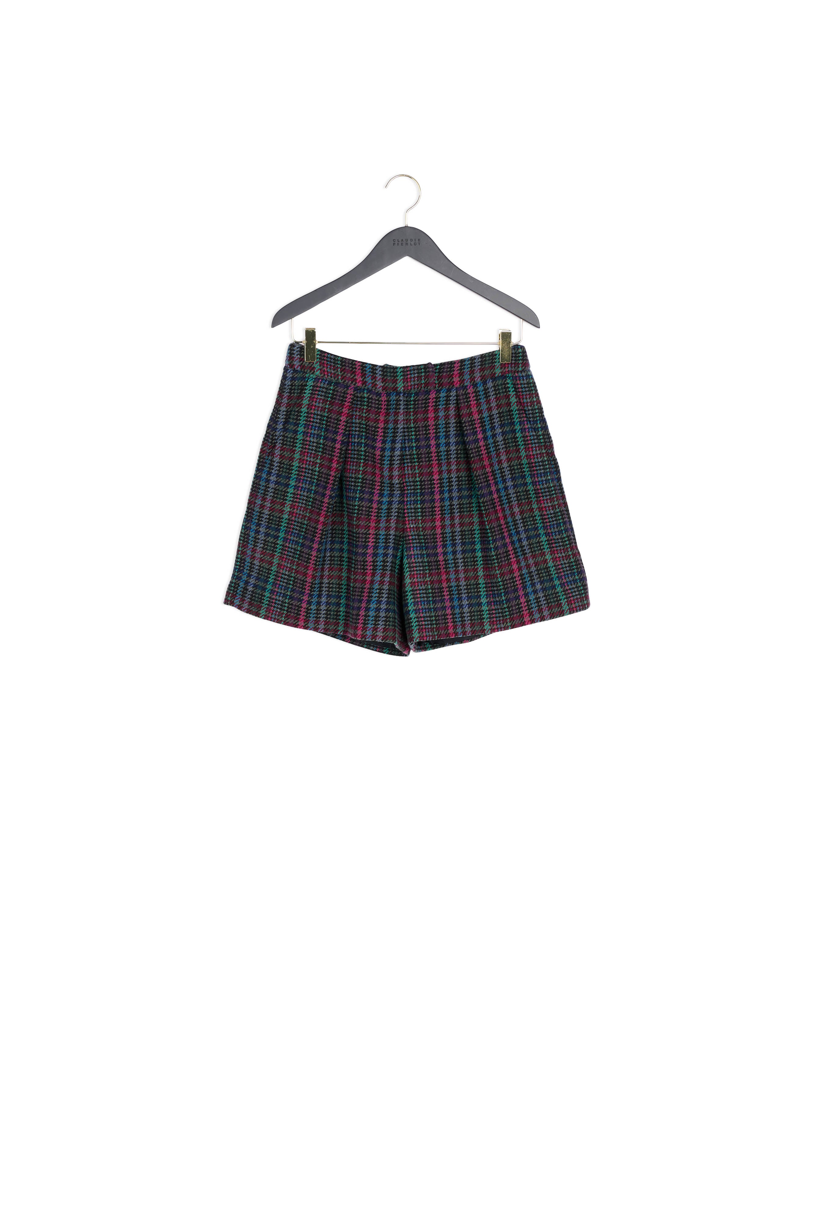 Short à motif tartan Faume - seconde main
