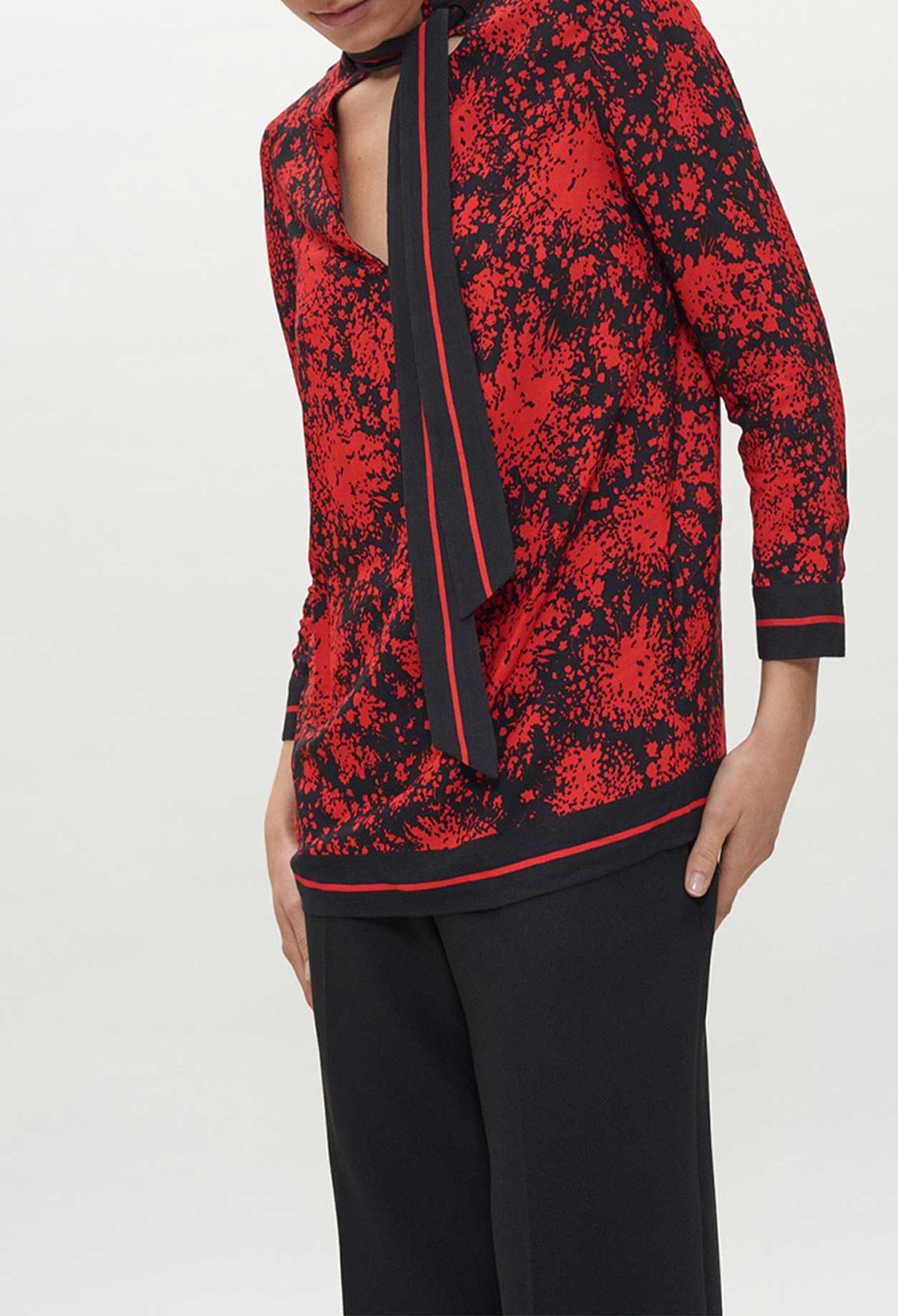 Blouse imprimée Faume - seconde main