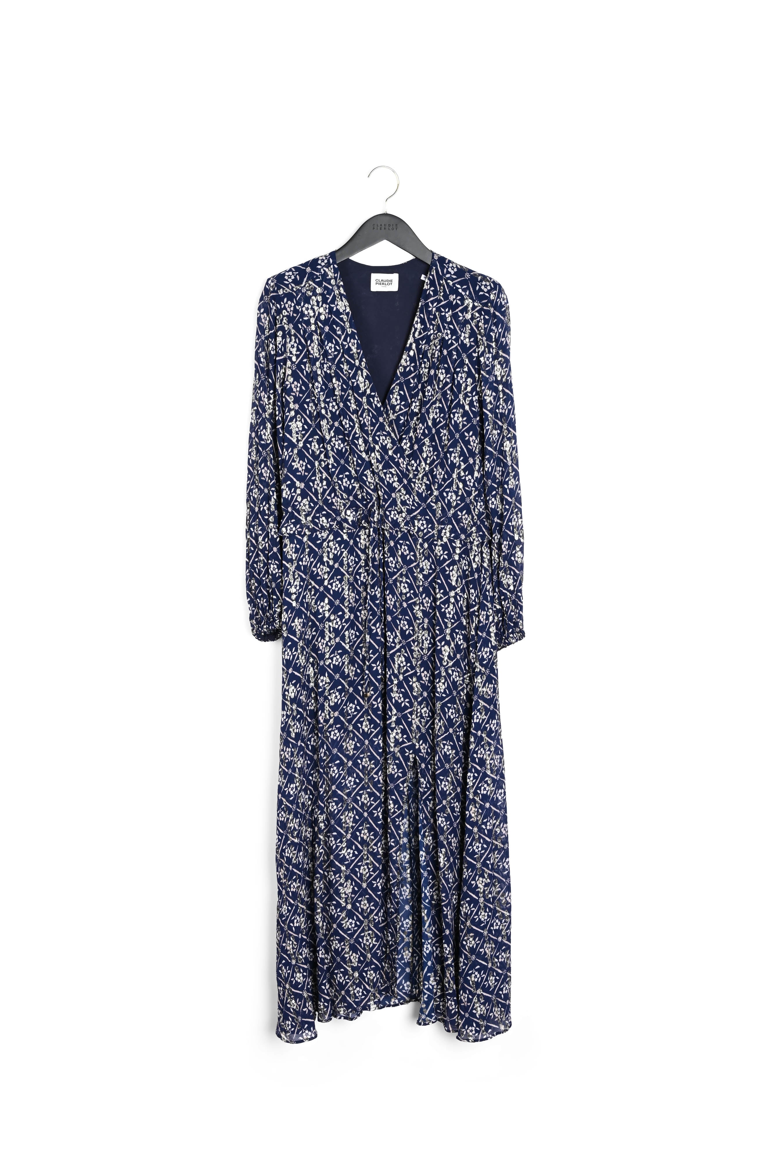 Robe longue à motifs fleuris Faume - seconde main