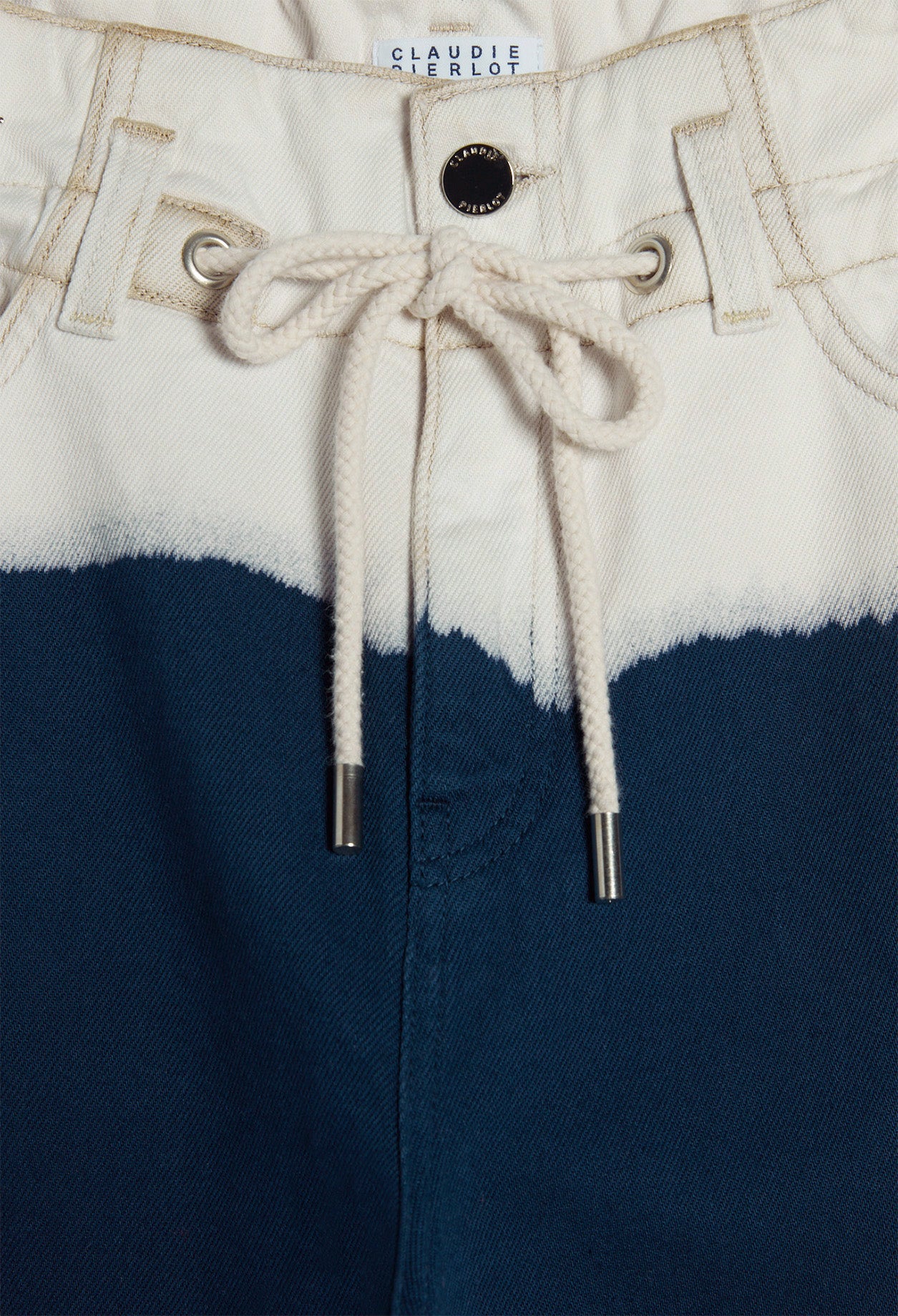 Jean droit en denim ecowash Faume - seconde main