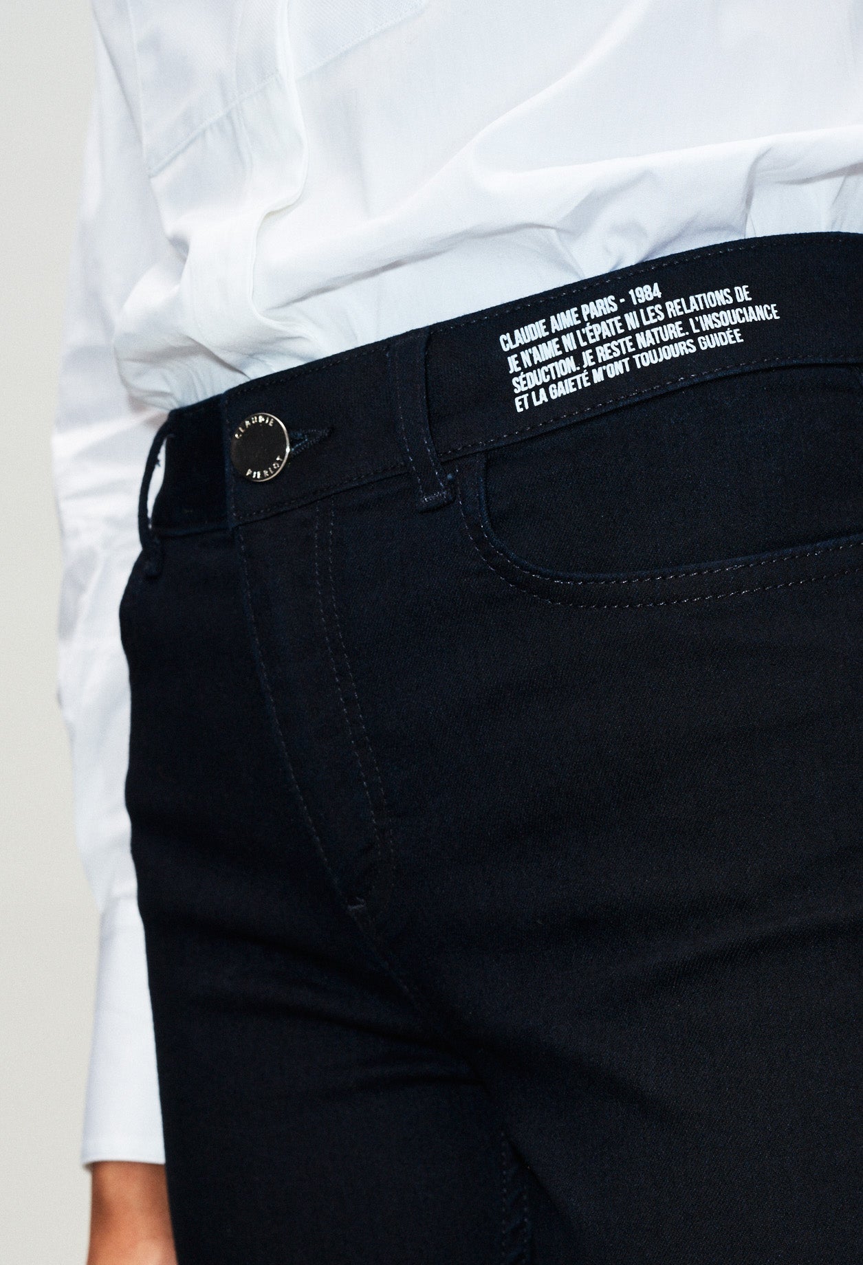 Jean skinny noir Faume - seconde main