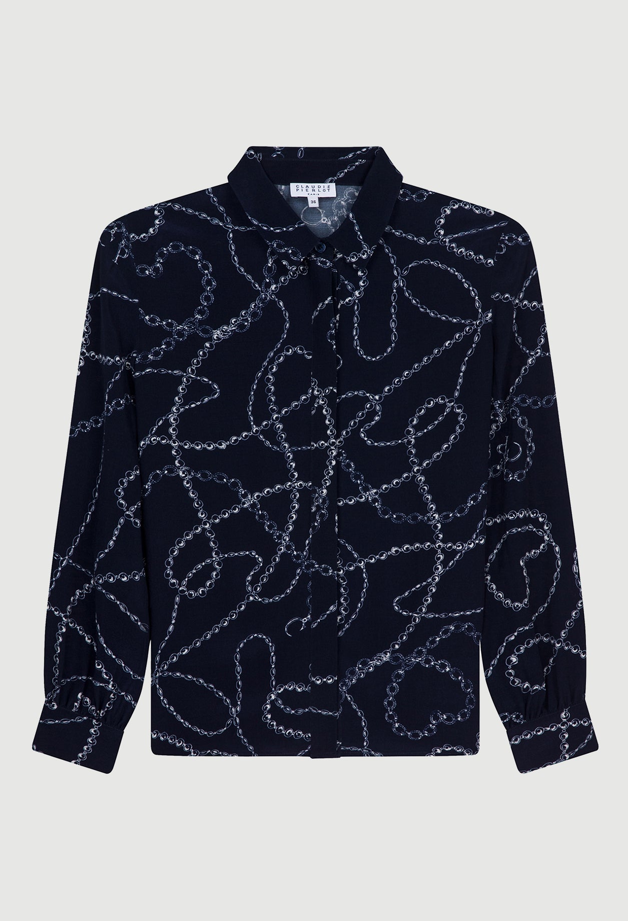 Chemise fluide imprimée Faume - seconde main