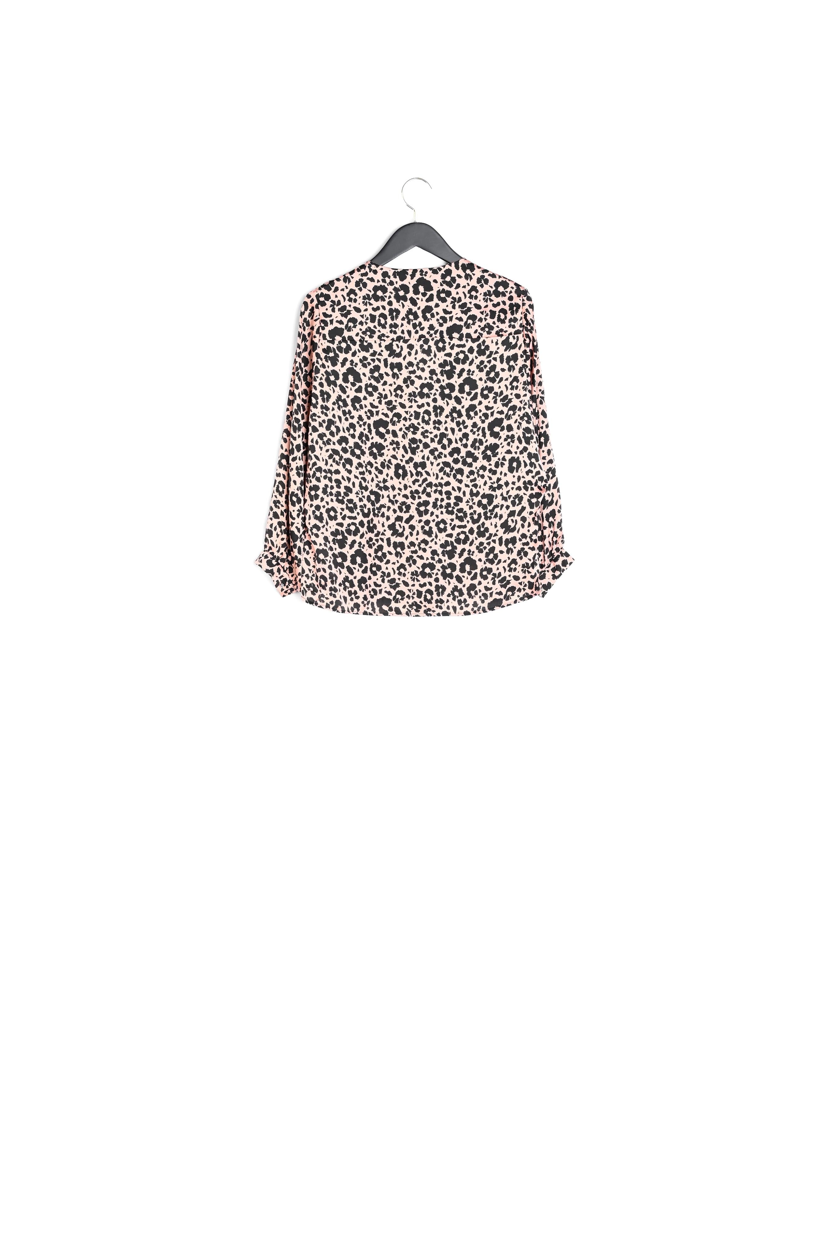 Blouse évasée léopard Faume - seconde main