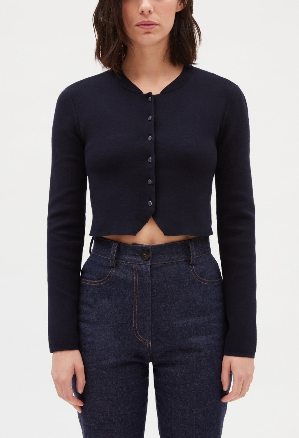 Cardigan court manches longues Faume - seconde main