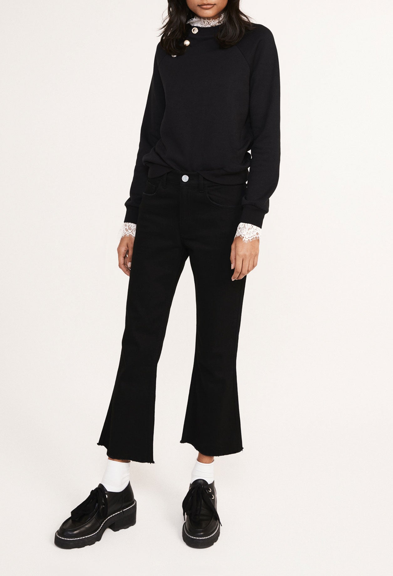 Swatshirt à col Faume - seconde main