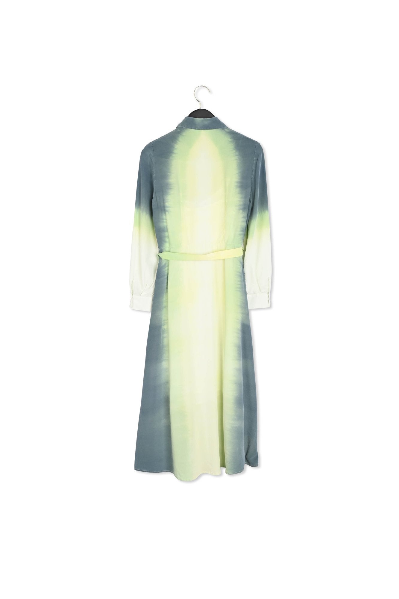 Robe chemise longue imprimée tie & dye Faume - seconde main